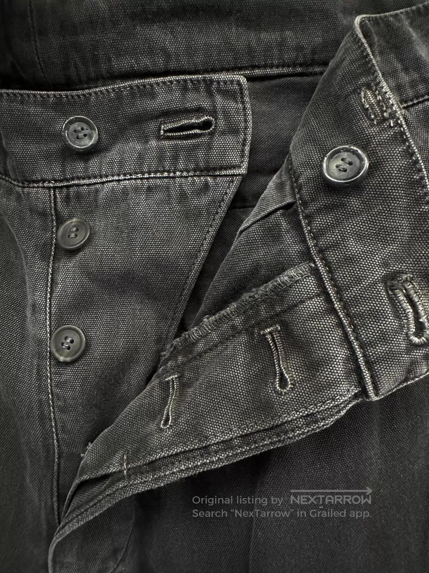 Issey Miyake Gray Casual Pants with Drawstring Hem . Size US 32 / EU 48 - 4 Thumbnail