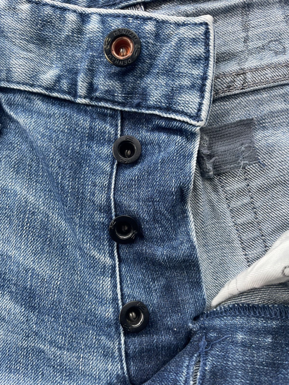 Denham Razor Slim Fit Distresed Denim