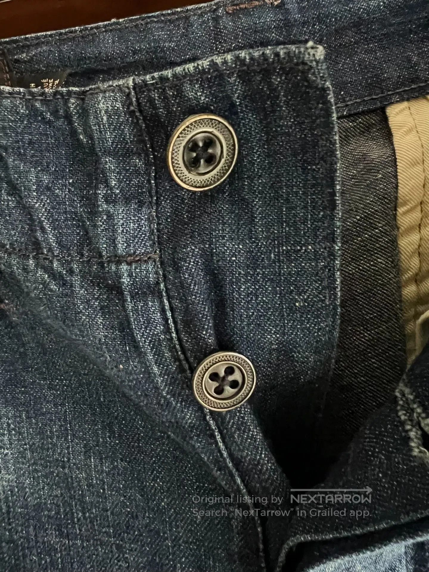 RRL Ralph Lauren RRL Double RL Washed Distressed Officer Pants. Size US 31 - 5 Thumbnail