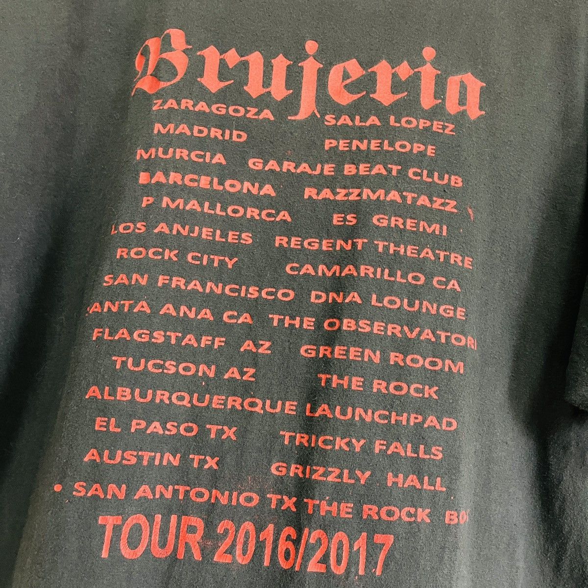 Band Tees Faded Brujeria Extreme Metal Band USA TShirt Size US L / EU 52-54 / 3 - 10 Thumbnail