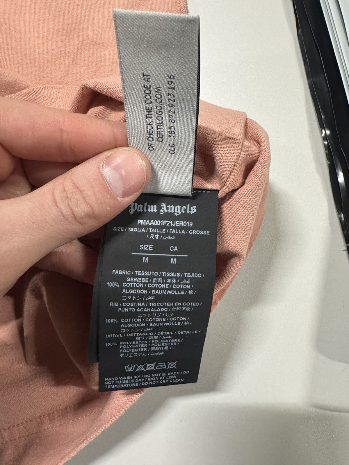 Palm Angels Palm Angels Seasonal T-Shirt NEW 450$ Size US M / EU 48-50 / 2 - 4 Thumbnail