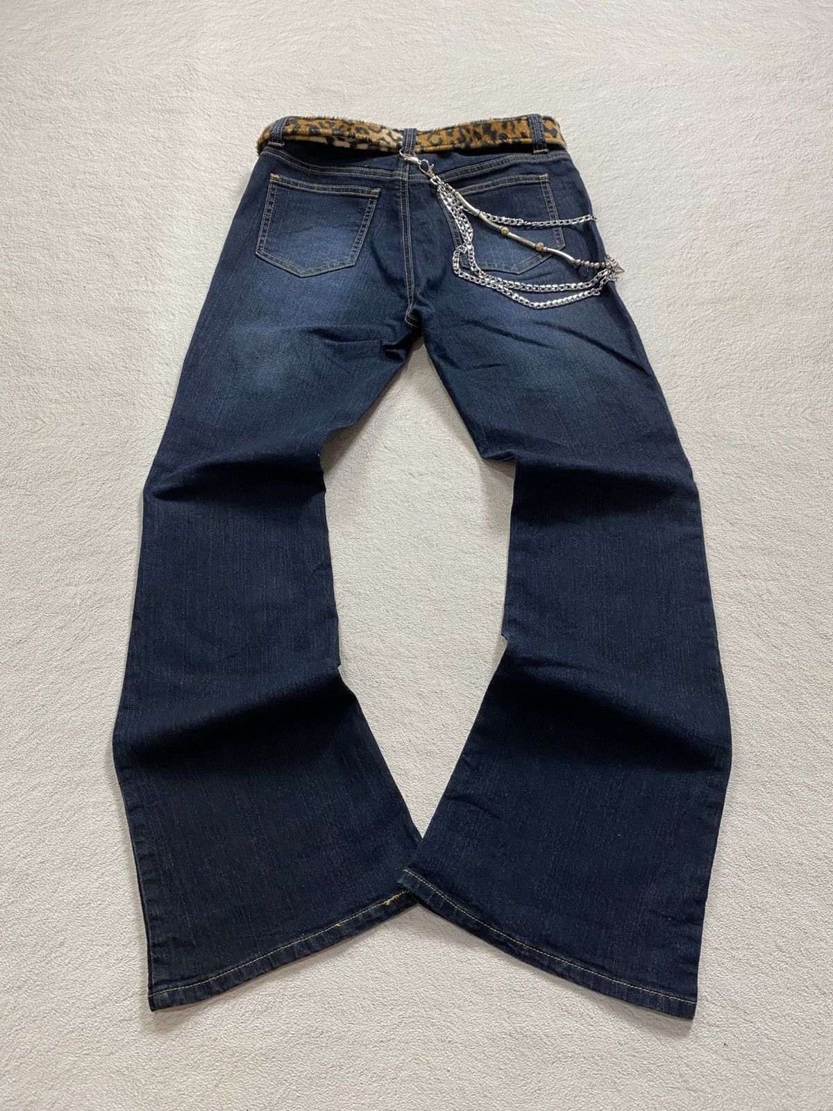 Hysteric Glamour × If Six Was Nine × Japanese Brand 2000s Lipmake flare jean Size US 28 / EU 44 - 2 Thumbnail