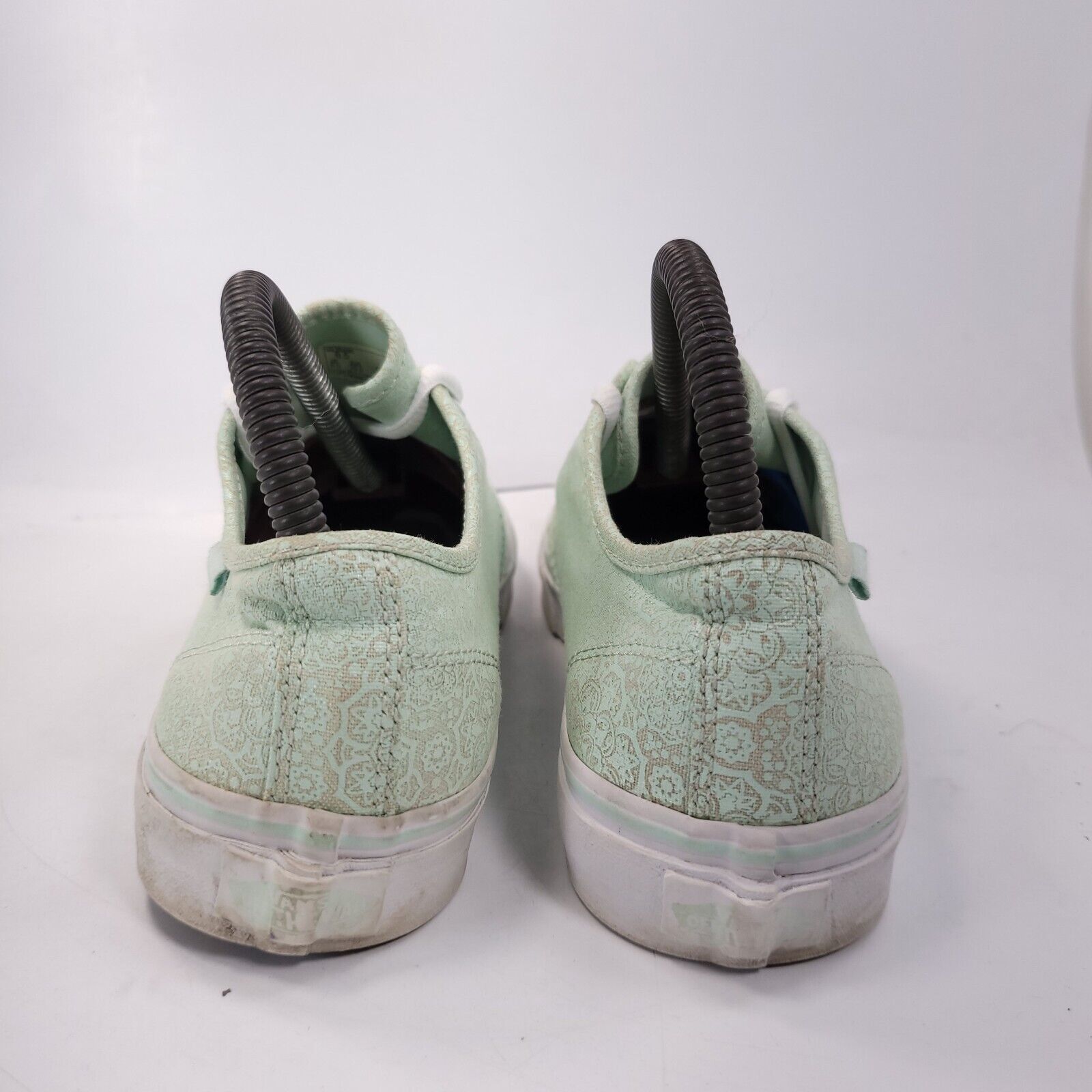 Vans Vans Off the Wall Shoe Womens Size 8.5 721356 Green White Size US 8.5 / IT 38.5 - 3 Thumbnail