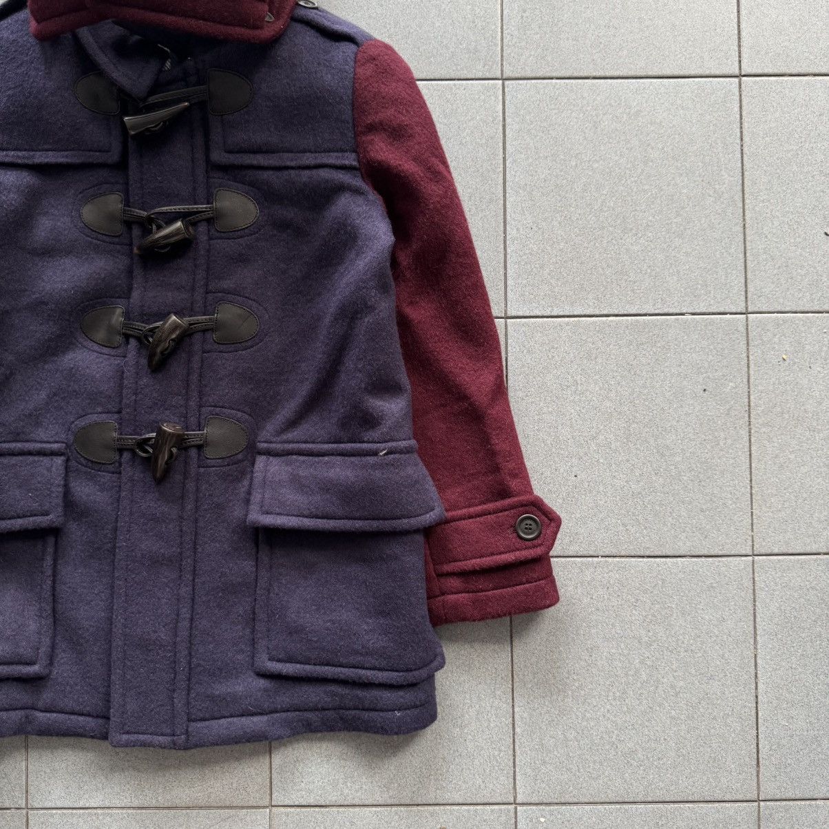 Burberry Burberry Wool Duffle Hooded Coat Size XS / US 0-2 / IT 36-38 - 4 Thumbnail