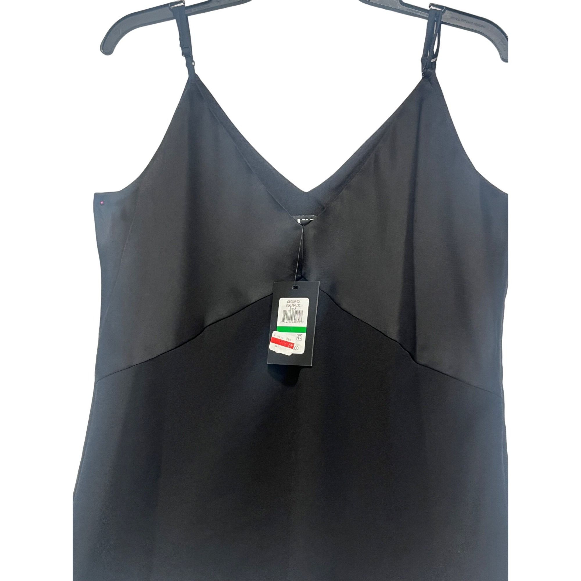 DKNY DKNY Mixed Media Camisole Top, Black, L Size L / US 10 / IT 46 - 6 Thumbnail