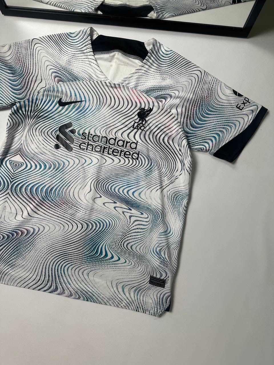 Nike Nike Authentic Liverpool 2022/23 Away Soccer Jersey Size US XL / EU 56 / 4 - 2 Thumbnail