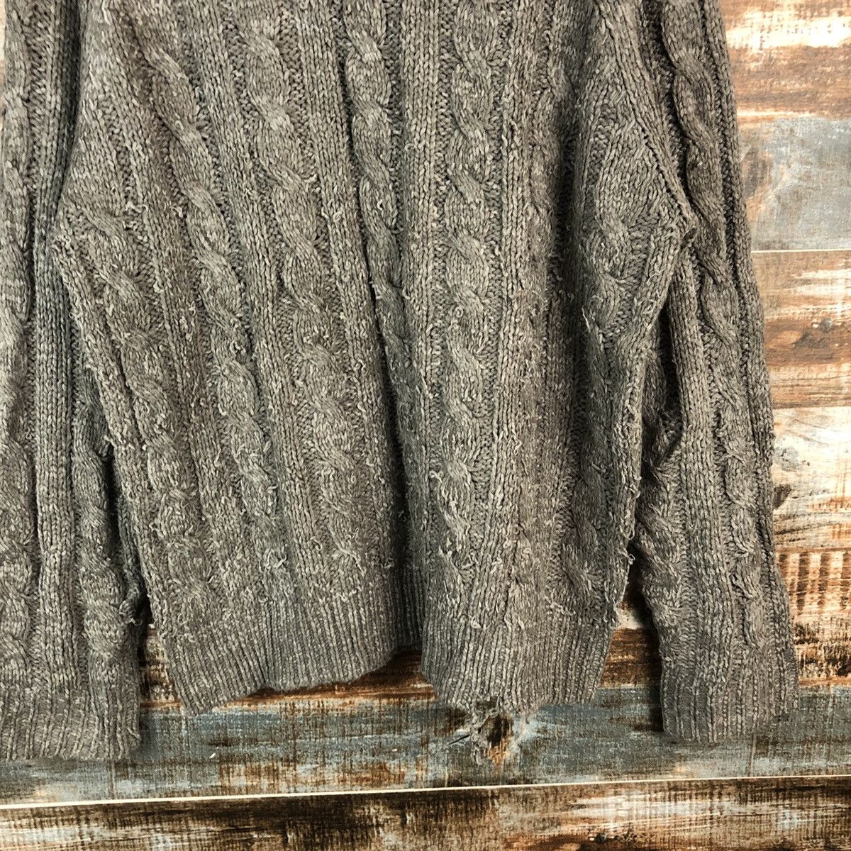 Homespun Knitwear × Japanese Brand Niko And Grey cable Knitwear vintage #A1950 Size M / US 6-8 / IT 42-44 - 6 Thumbnail