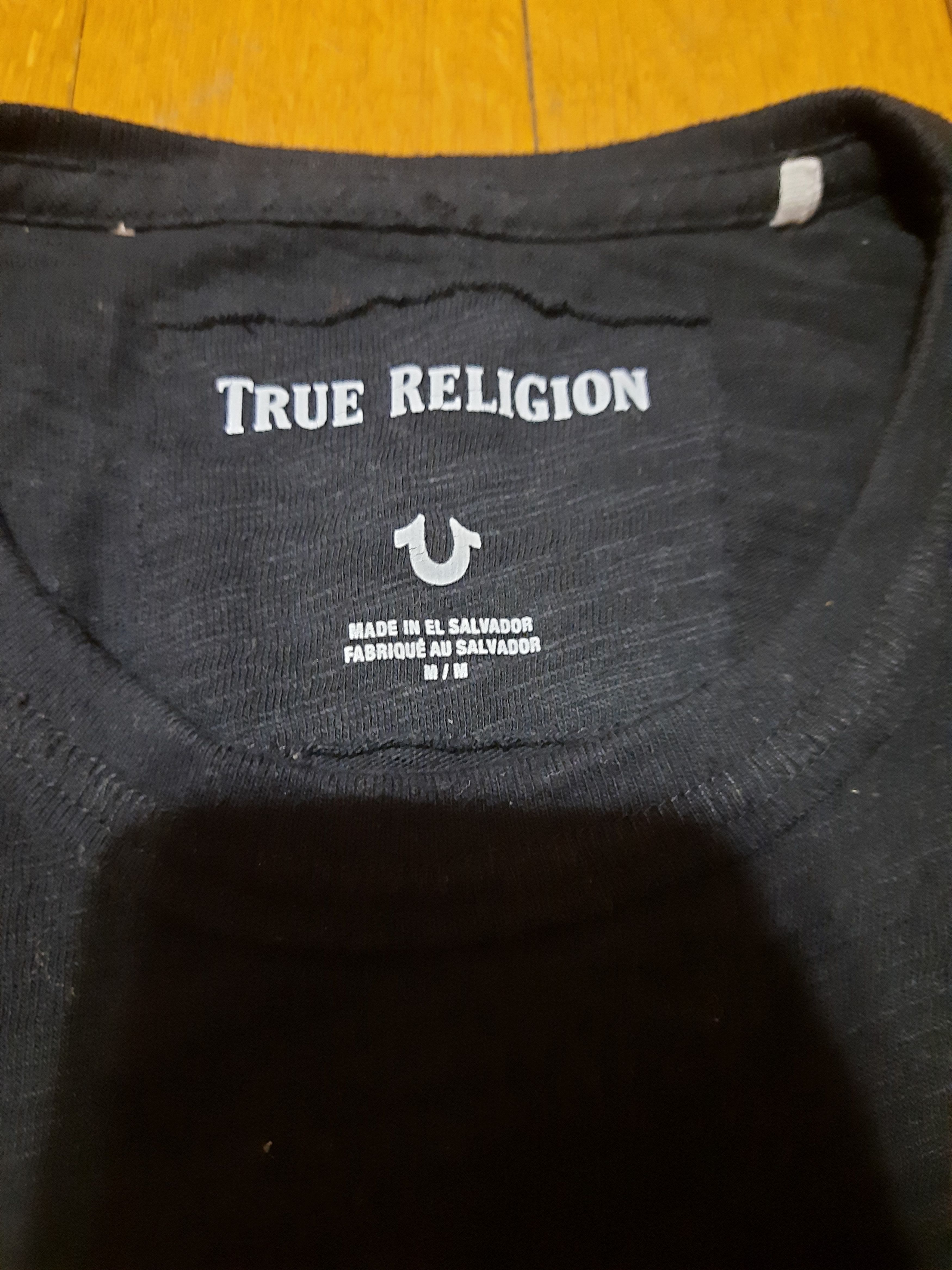 True Religion True Religion Big Logo Tshirt Size US M / EU 48-50 / 2 - 3 Thumbnail