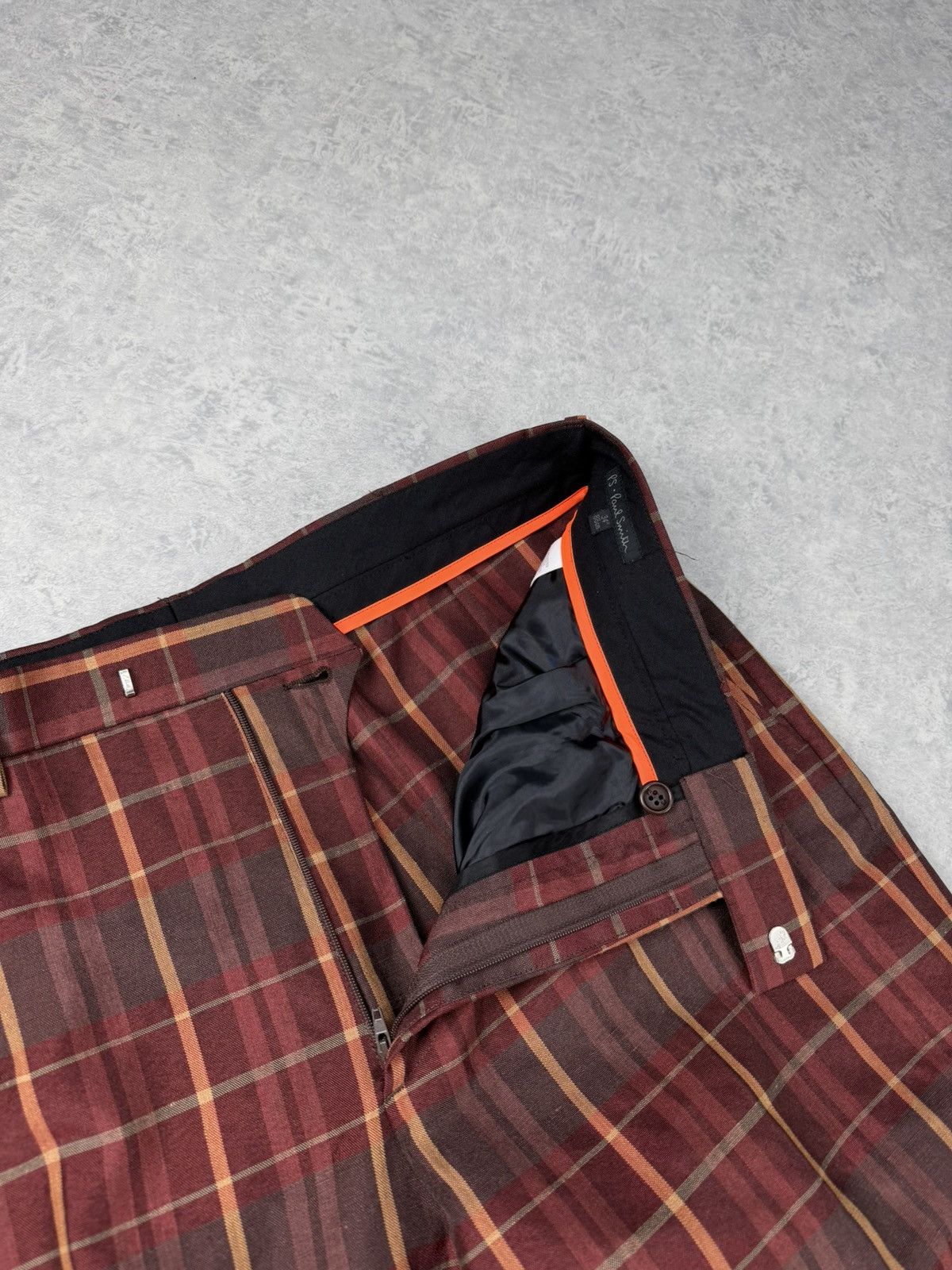 Paul Smith Paul Smith Multicolor Plaid Trousers Pants Size 34 Size US 34 / EU 50 - 7 Thumbnail