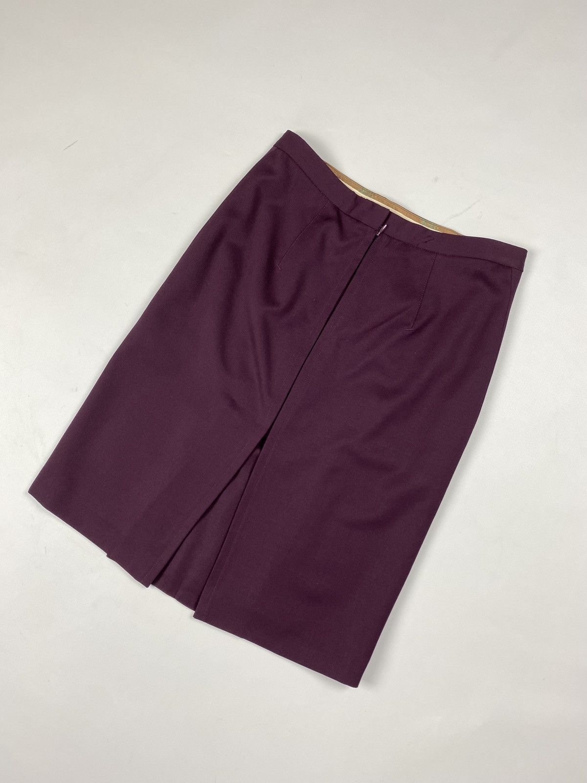 Vintage JPG Jean Paul Gaultier Classique vintage ladies wool skirt Size 32" / US 10 / IT 46 - 14 Thumbnail