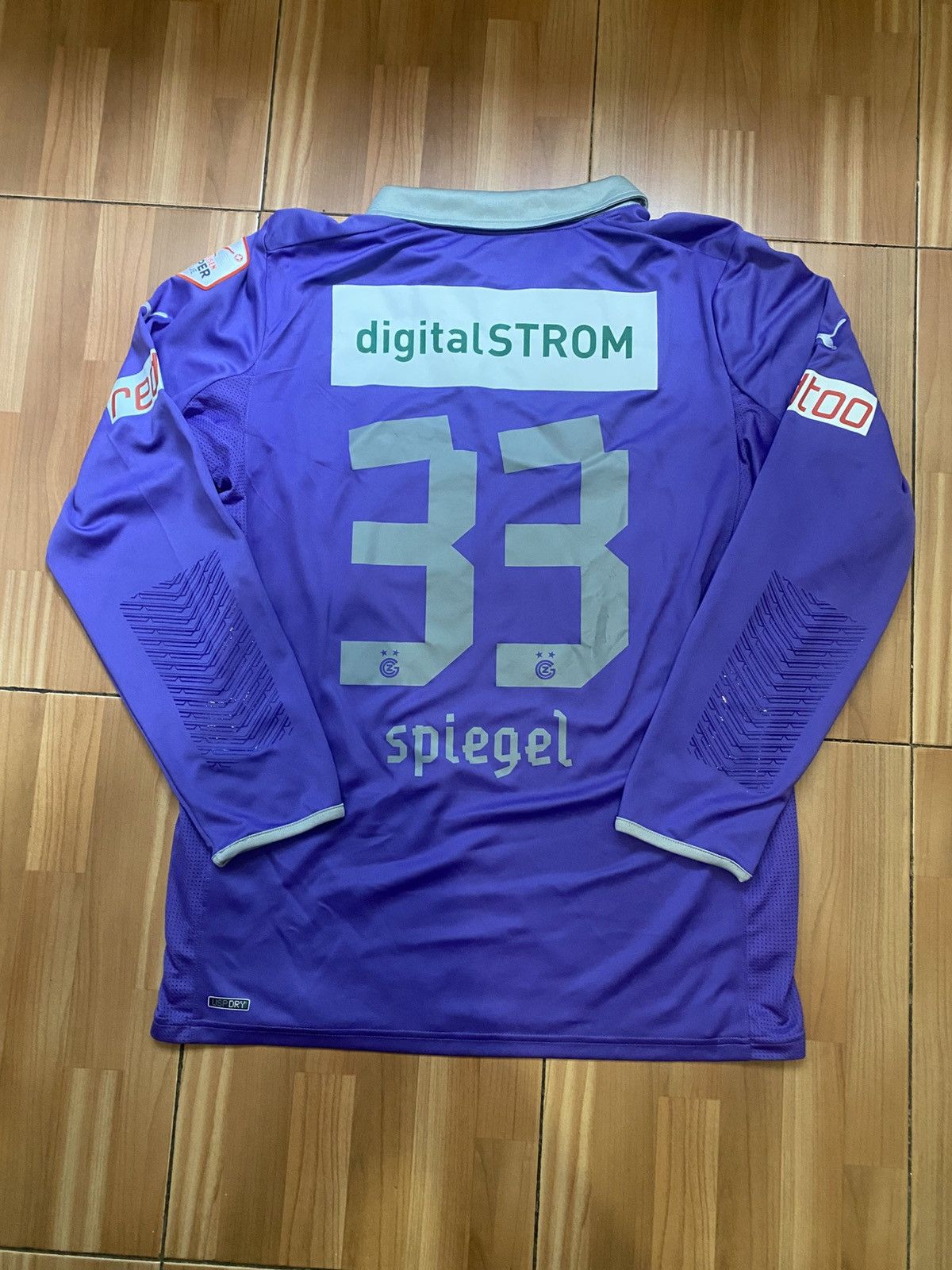 Chelsea Soccer × Puma × Vintage Grasshopper Club Zurich Math Worn Trikot Spiegel#33 Size US XL / EU 56 / 4 - 6 Thumbnail