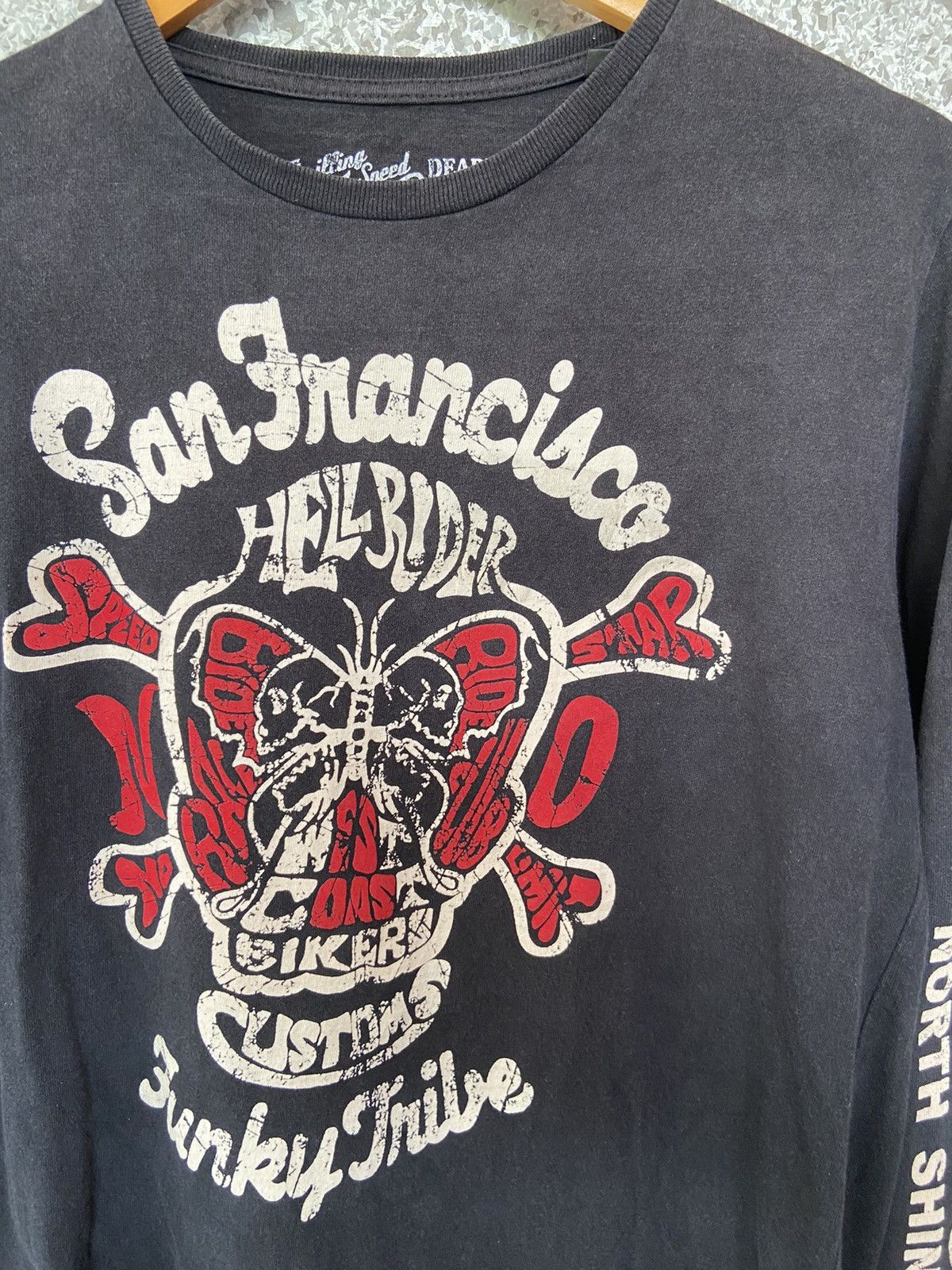 Indian Motorcycle Hell Rider Bikers Customs t shirt long Sleeve Size US M / EU 48-50 / 2 - 3 Thumbnail