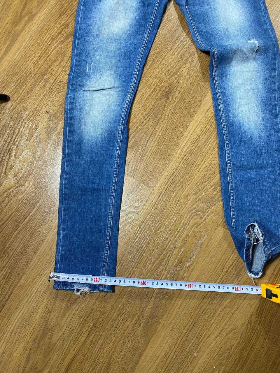 Philipp Plein Philipp Plein Distressed Denim Straight Cut Jeans Luxury Size US 28 / EU 44 - 8 Thumbnail
