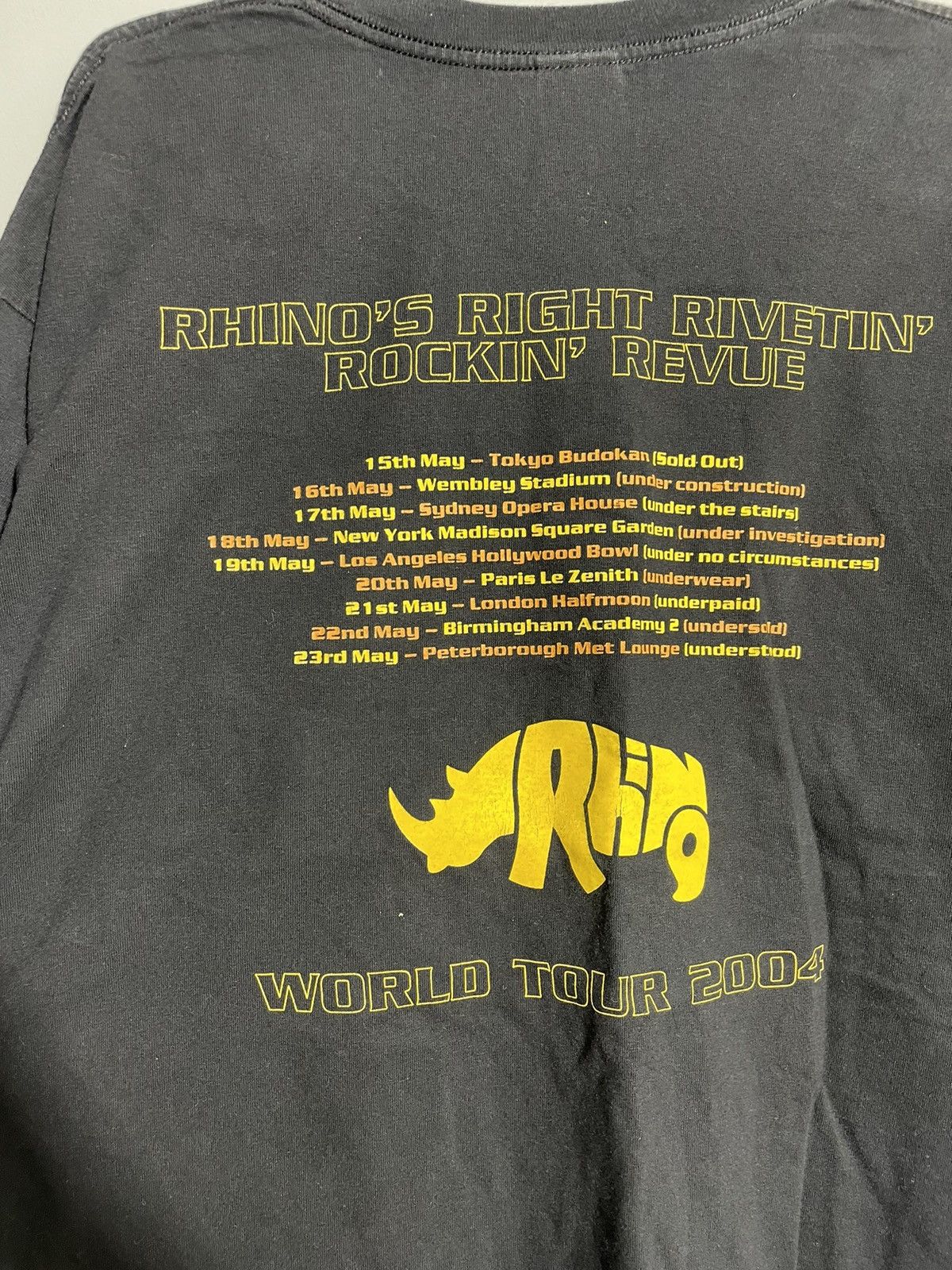 Band Tees × Vintage John Rhino’s Revenge Vintage tee World Tour 2004 Size US XL / EU 56 / 4 - 9 Thumbnail