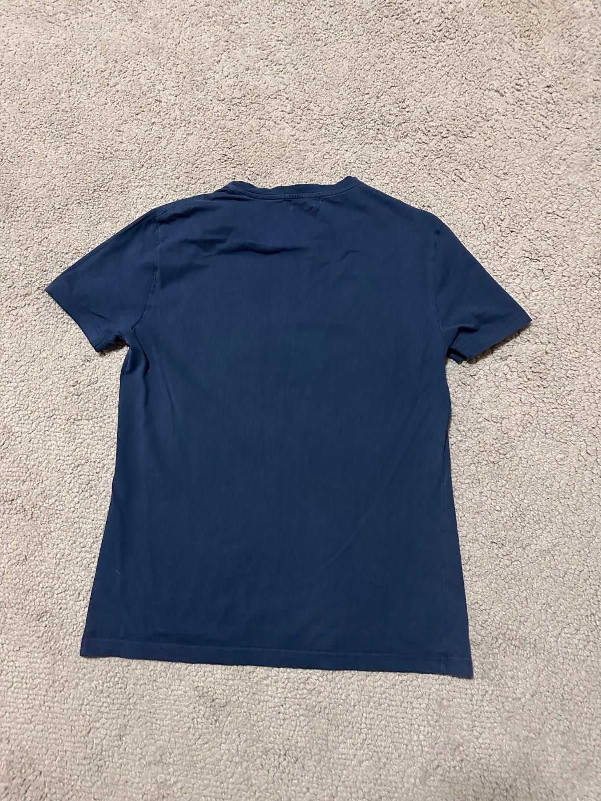 Alexander McQueen Alexander McQueen Blue Skull Men's T-Shirt Sz L Size US L / EU 52-54 / 3 - 7 Thumbnail