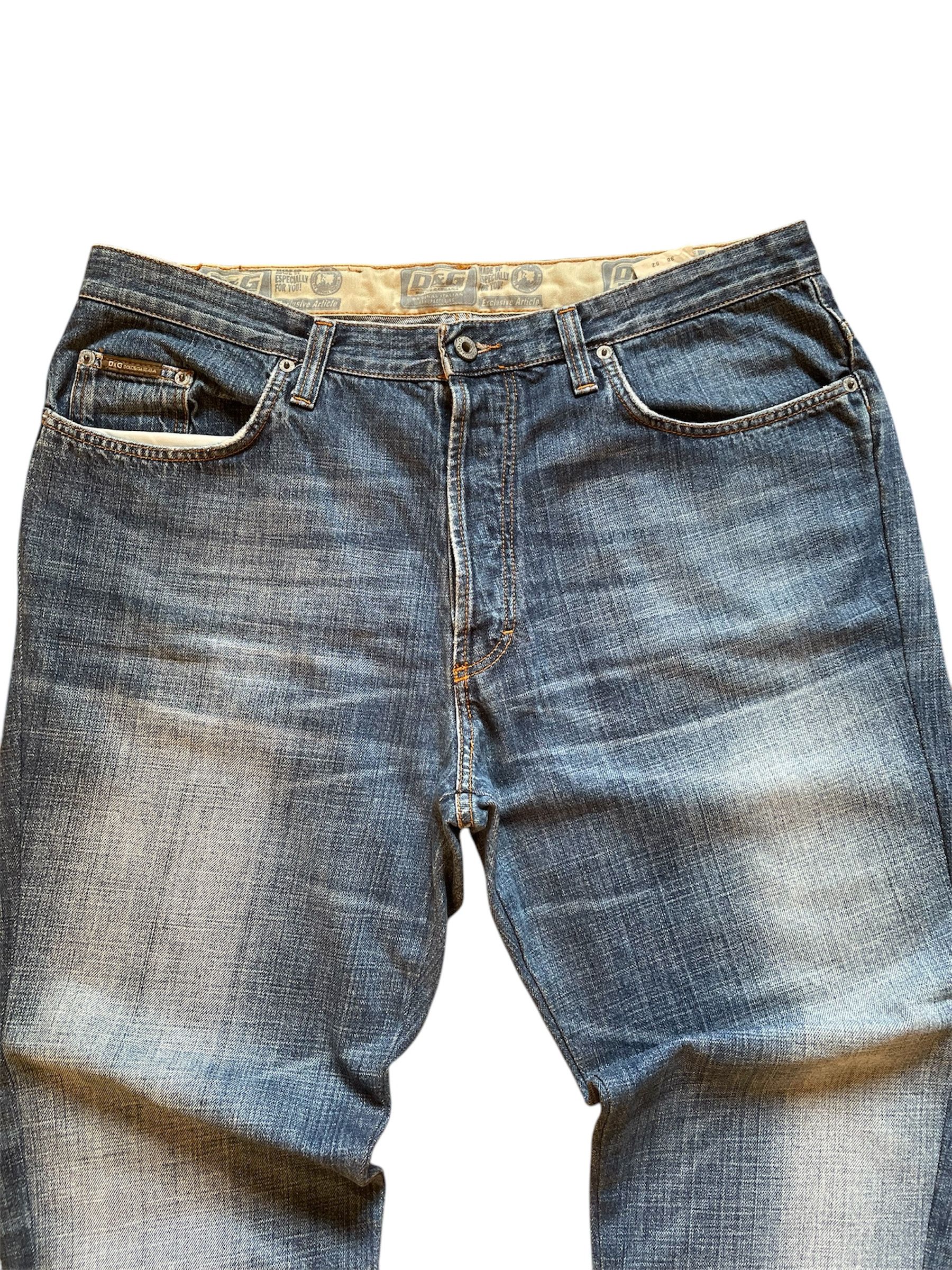 Dolce & Gabbana Dolce Gabbana SS2004 Denim Jeans Size US 36 / EU 52 - 5 Thumbnail