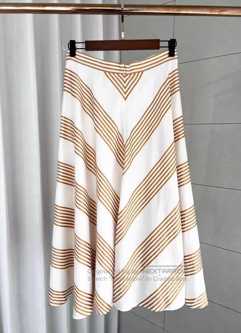 Loro Piana Loro Piana Silk Skirt Size 27" / US 4 / IT 40 - 2 Thumbnail