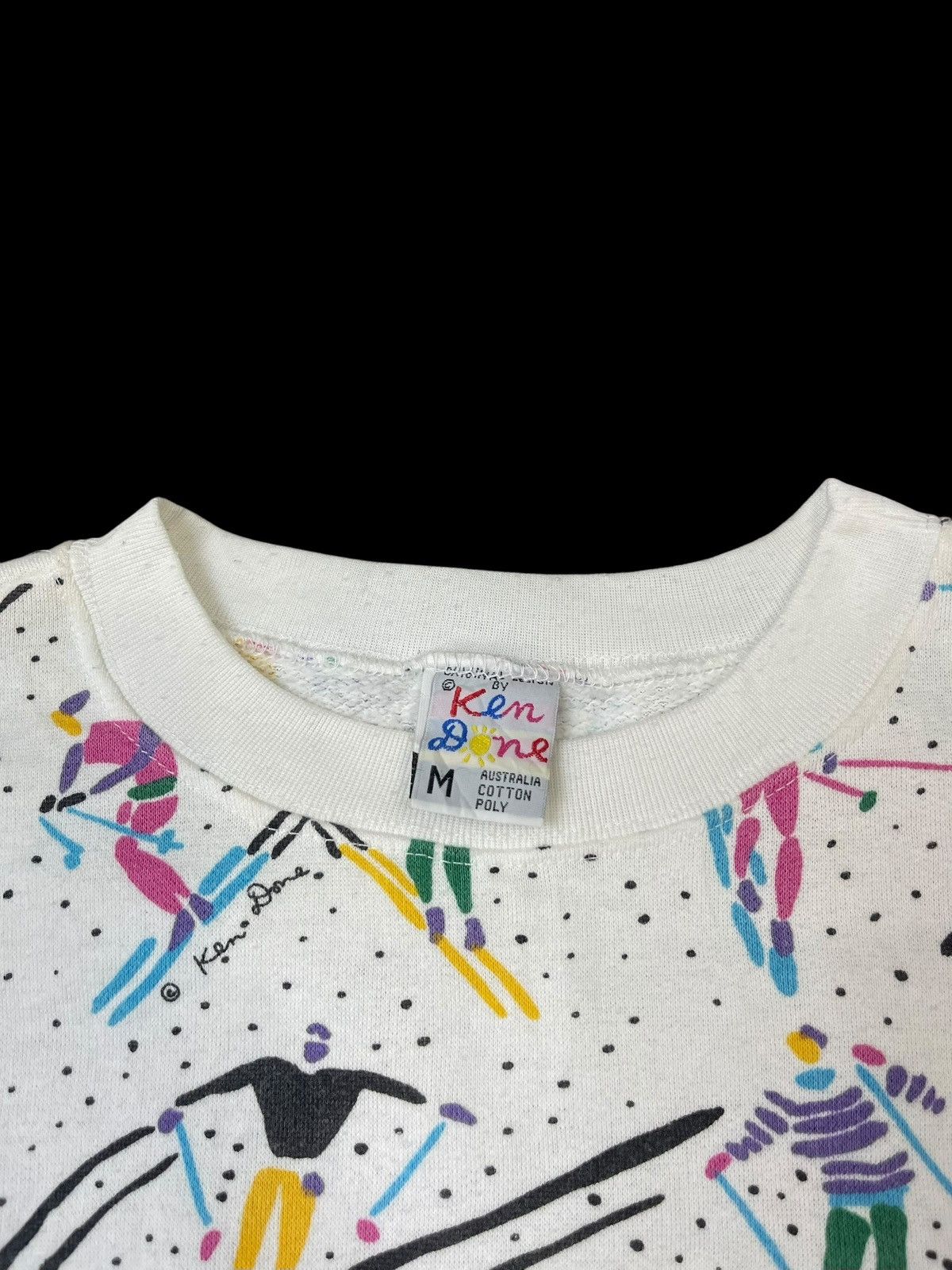 Vintage Vintage Ken Done Full Print Sweatshirt Streetwear Size US M / EU 48-50 / 2 - 8 Thumbnail