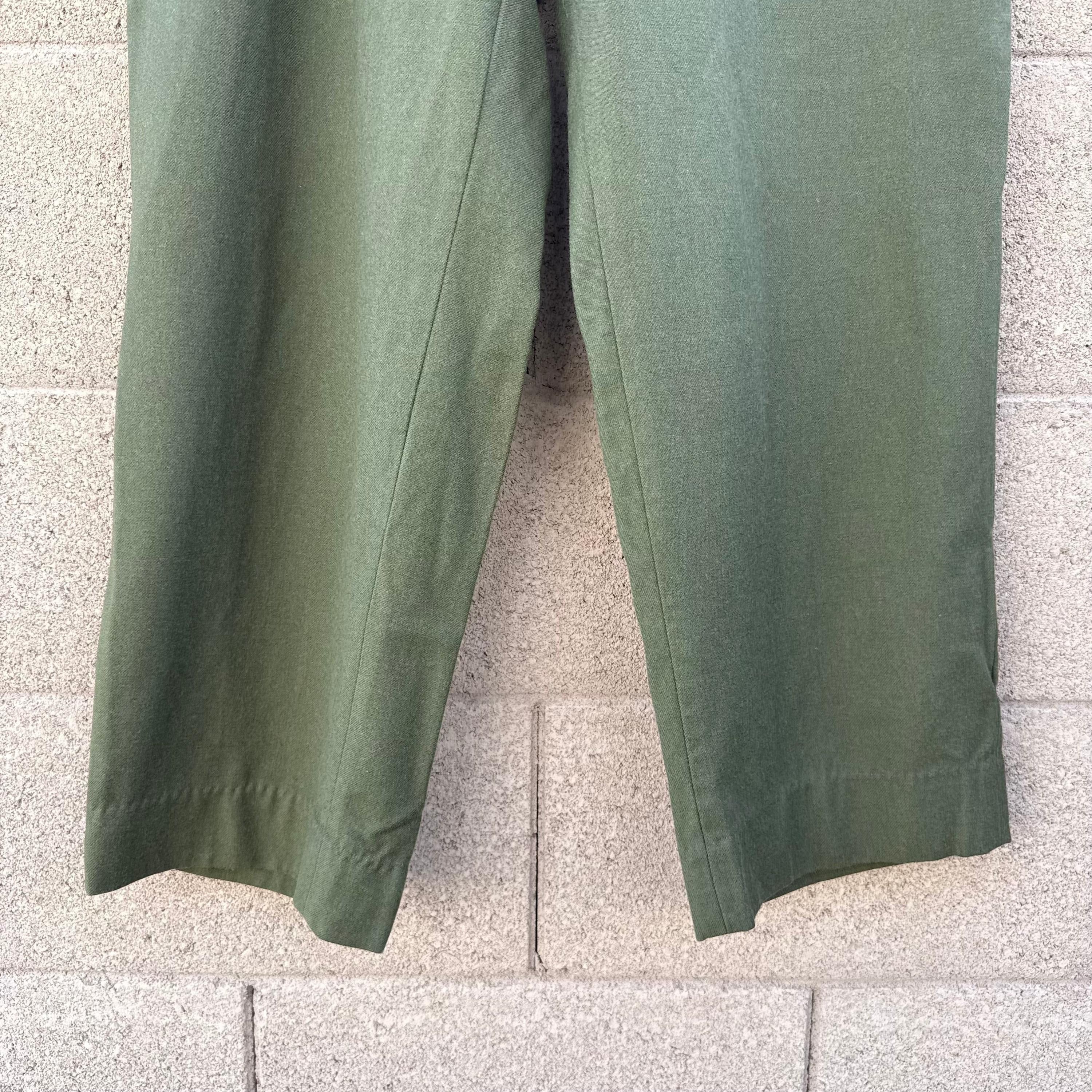 Vintage 50's US Military Wool Field M-51 Trousers Size US 38 / EU 54 - 9 Thumbnail