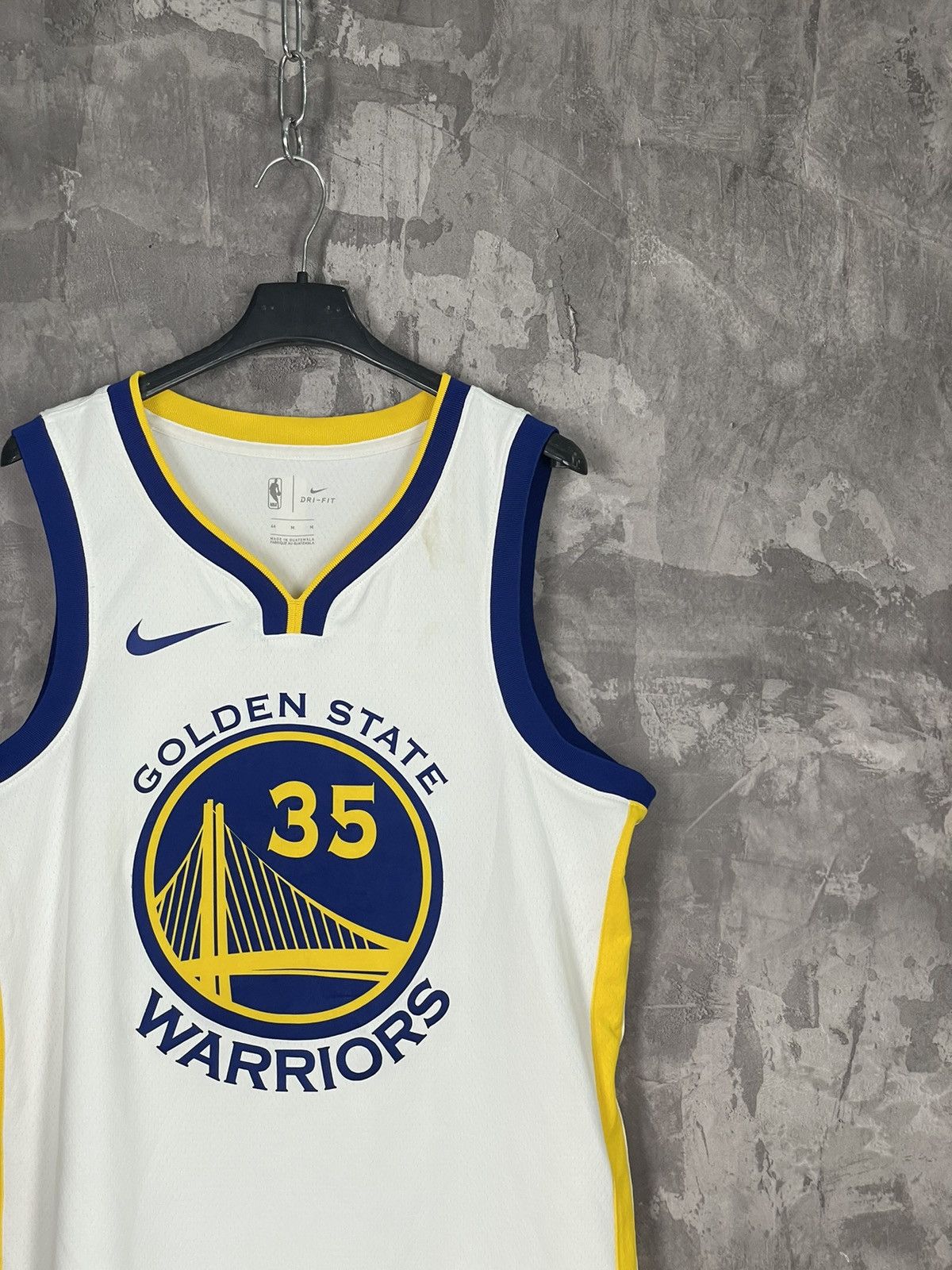 NBA Kevin Durant Nike Authentic Golden State Warriors Jersey Size US M / EU 48-50 / 2 - 4 Thumbnail