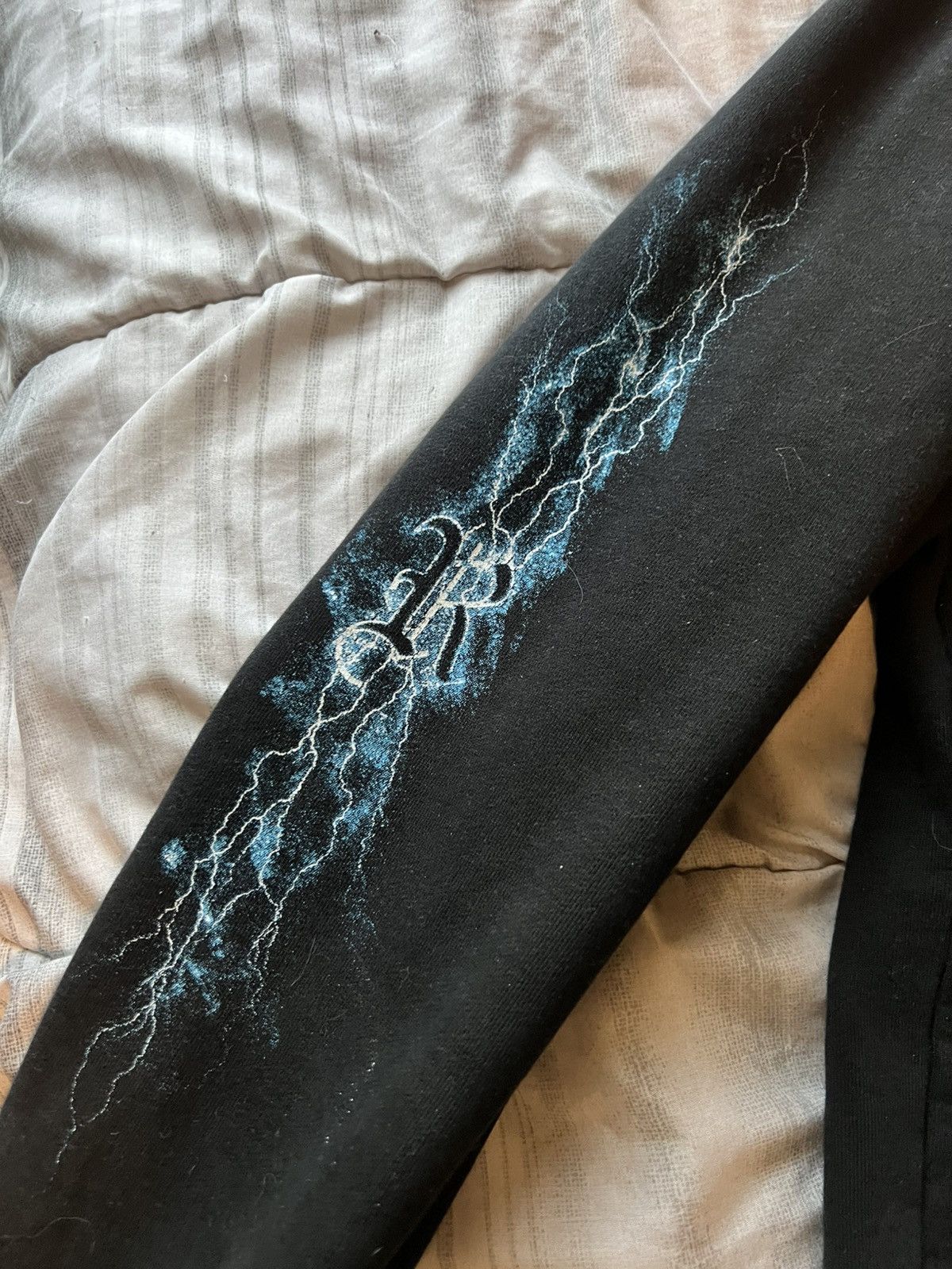 Revenge BLUE LIGHTNING ANARCHY HOODIE Size US XXL / EU 58 / 5 - 3 Thumbnail