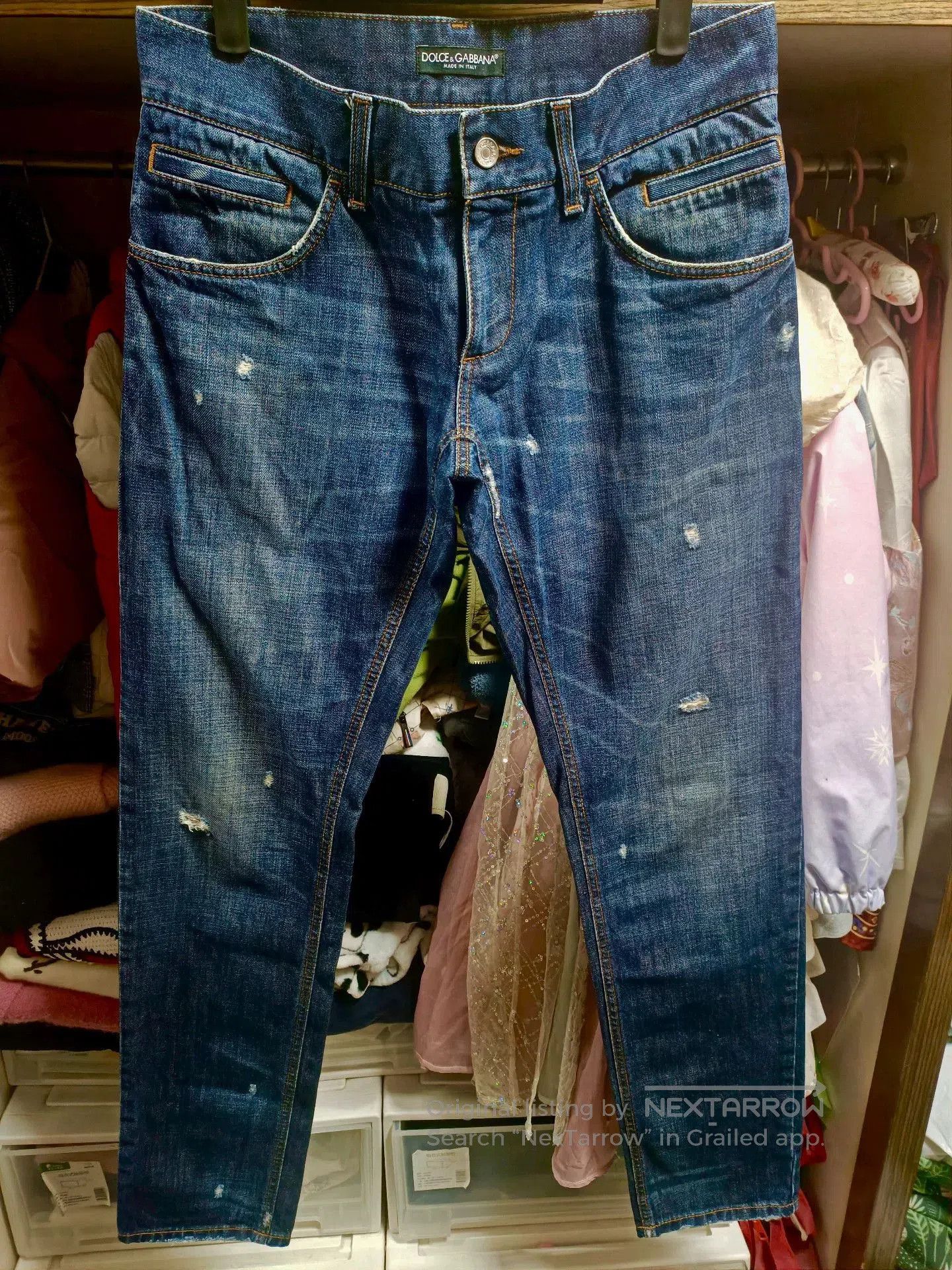 Dolce & Gabbana Dolce&Gabbana 46 Blue Jeans. Size US 30 / EU 46 - 1 Thumbnail
