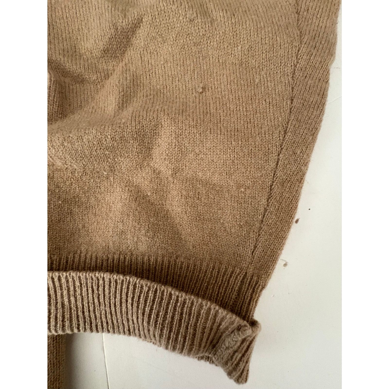 Raffi Raffi men’s cashmere Crewneck xl wool beige Size US XL / EU 56 / 4 - 5 Thumbnail