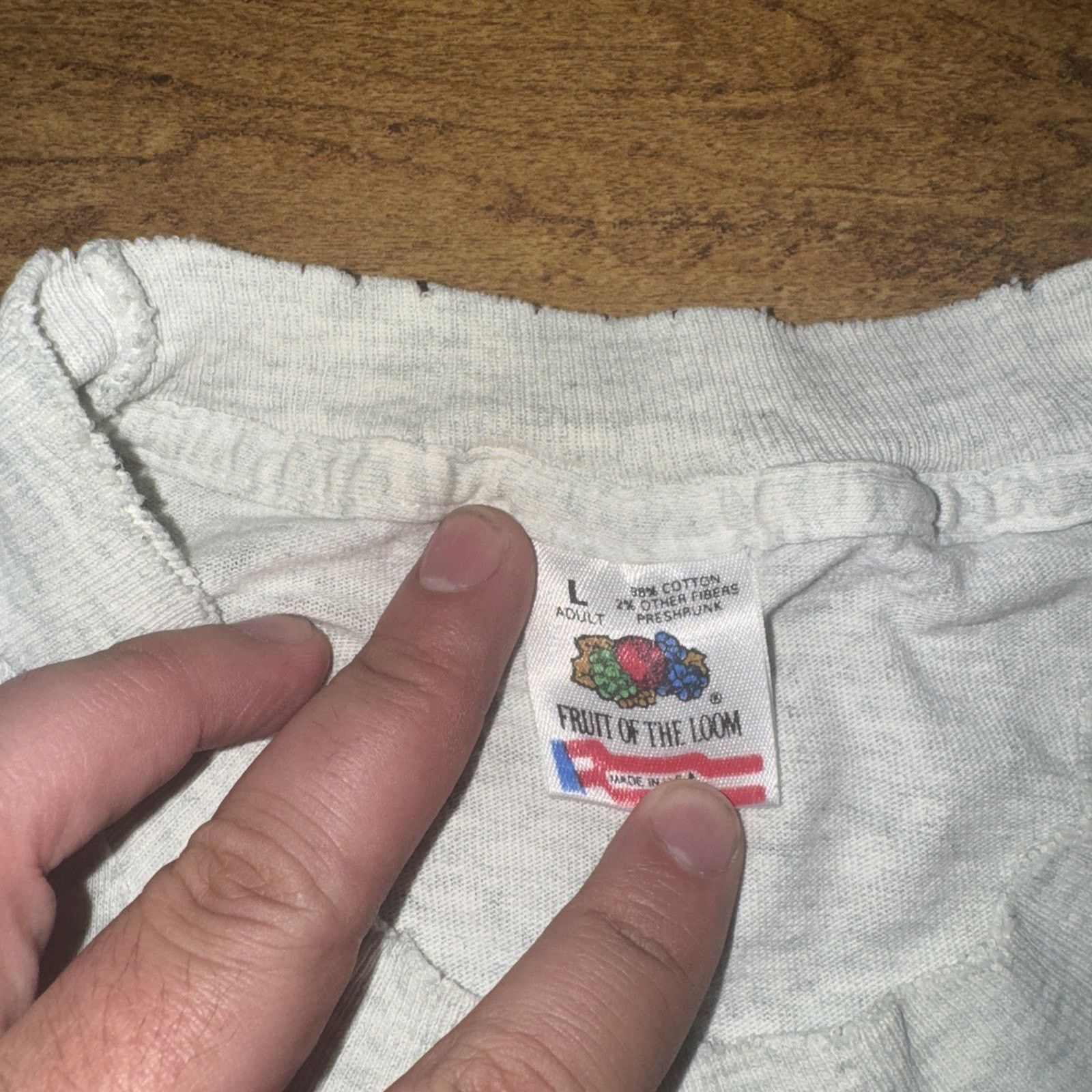 Fruit Of The Loom × Vintage Fruit Of The Loom Minnesota Single Stitch T-Shirt L 21x26 Size US L / EU 52-54 / 3 - 5 Thumbnail