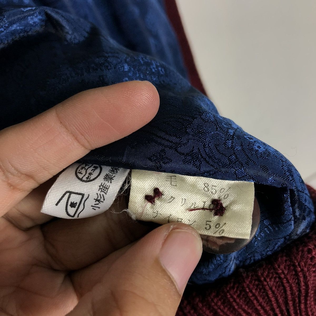 Japanese Brand 🔥VINTAGE CARDIGAN BOMBER JACKET MODIGLIANI ITALY Size US L / EU 52-54 / 3 - 23 Thumbnail