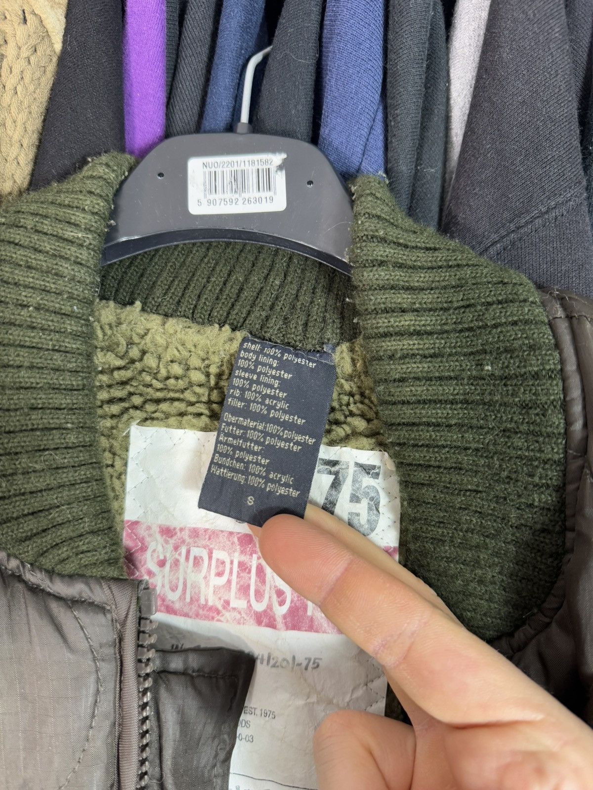 Japanese Brand × Vintage Vintage Distressed Surplus Sherpa Japanese Jacket Archive Size US M / EU 48-50 / 2 - 4 Thumbnail