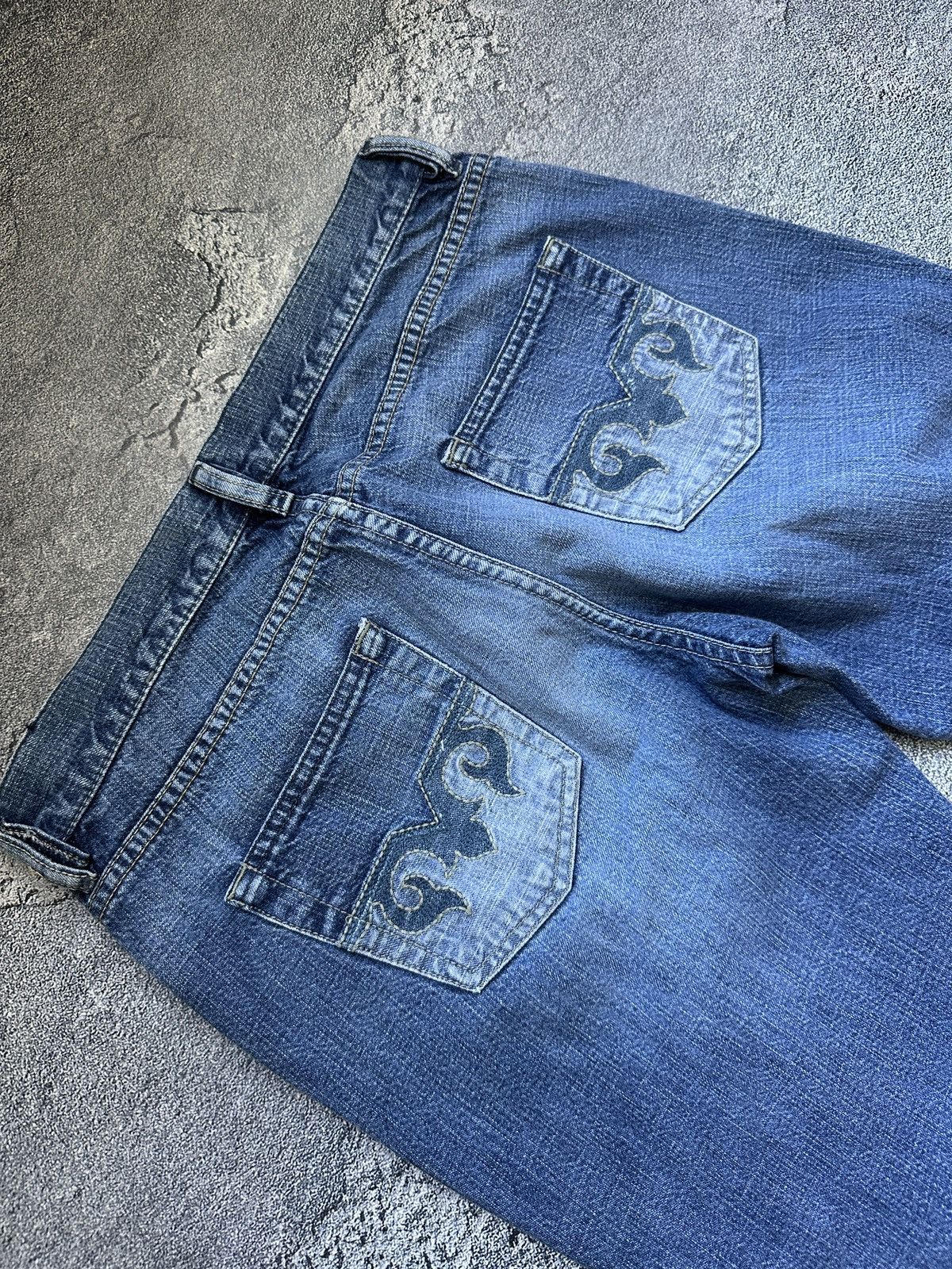 Diesel Vintage Diesel Womens Bootcut Western Wash Jeans Size 31 Size 31" - 9 Thumbnail