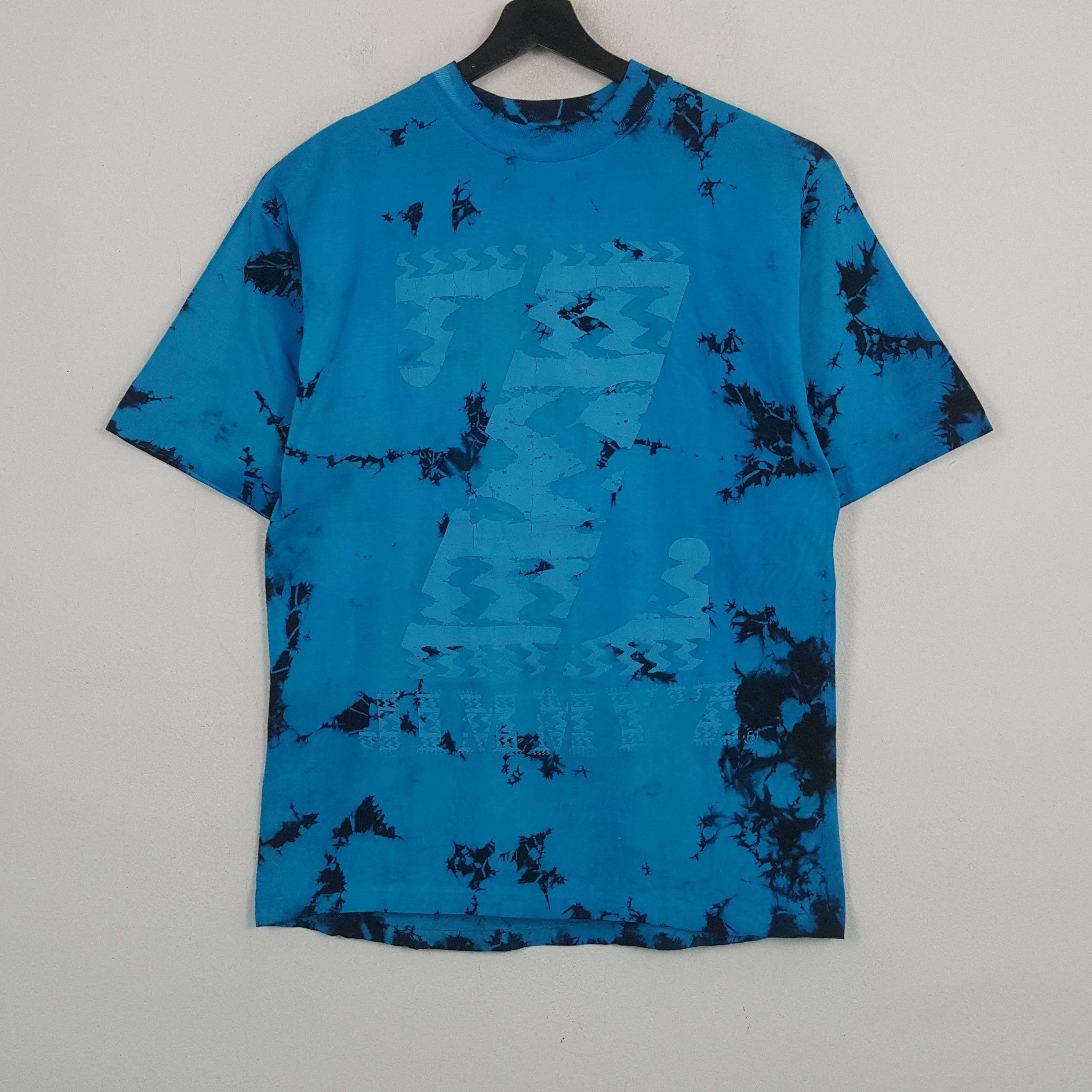 Vintage Jimmy Z Streetwear Skateboard Style Tshirt RR17 Size US L / EU 52-54 / 3 - 1 Thumbnail