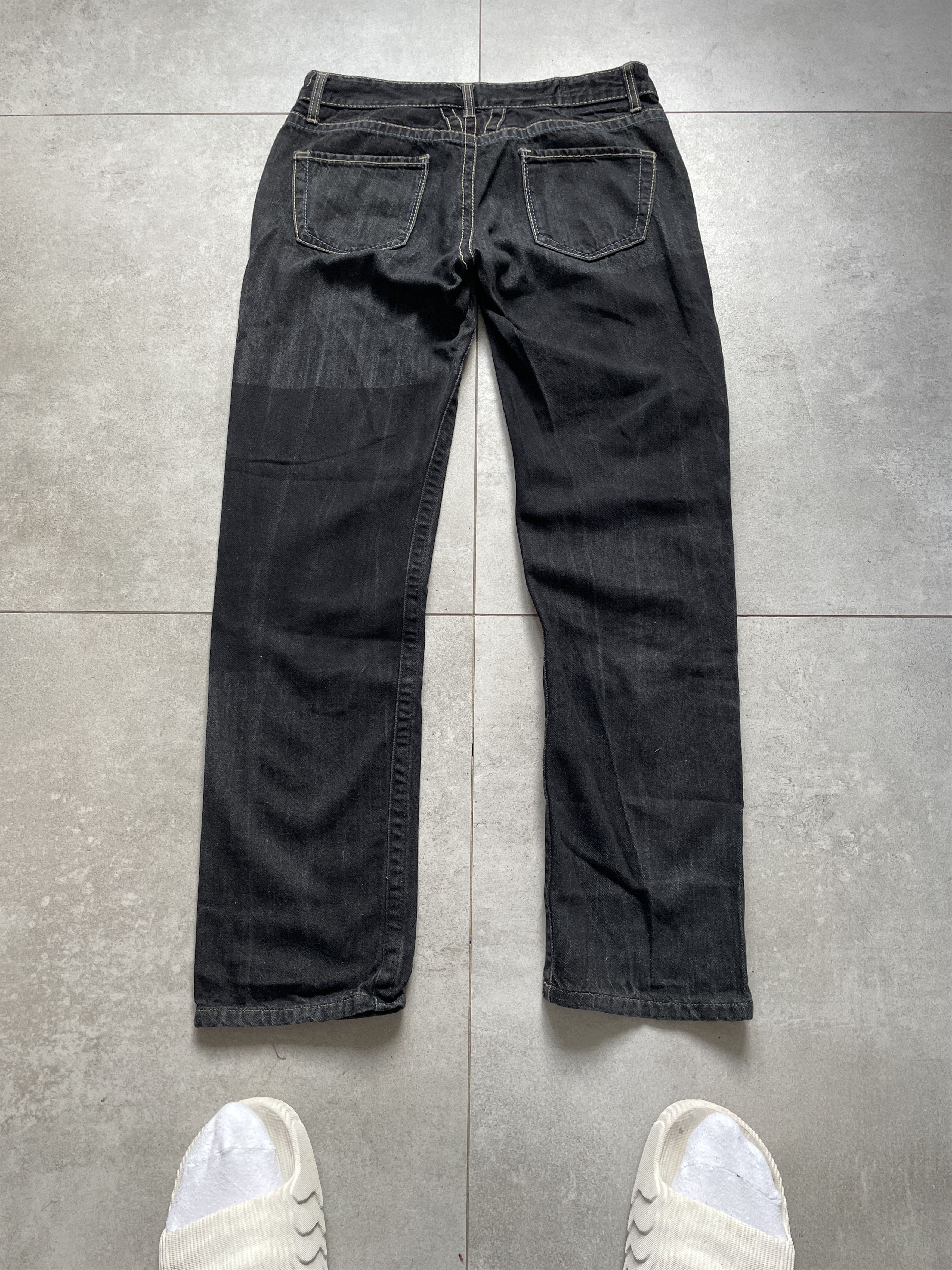 Marithe + Francois Girbaud 2000s Black Girbaud Jeans | Grailed