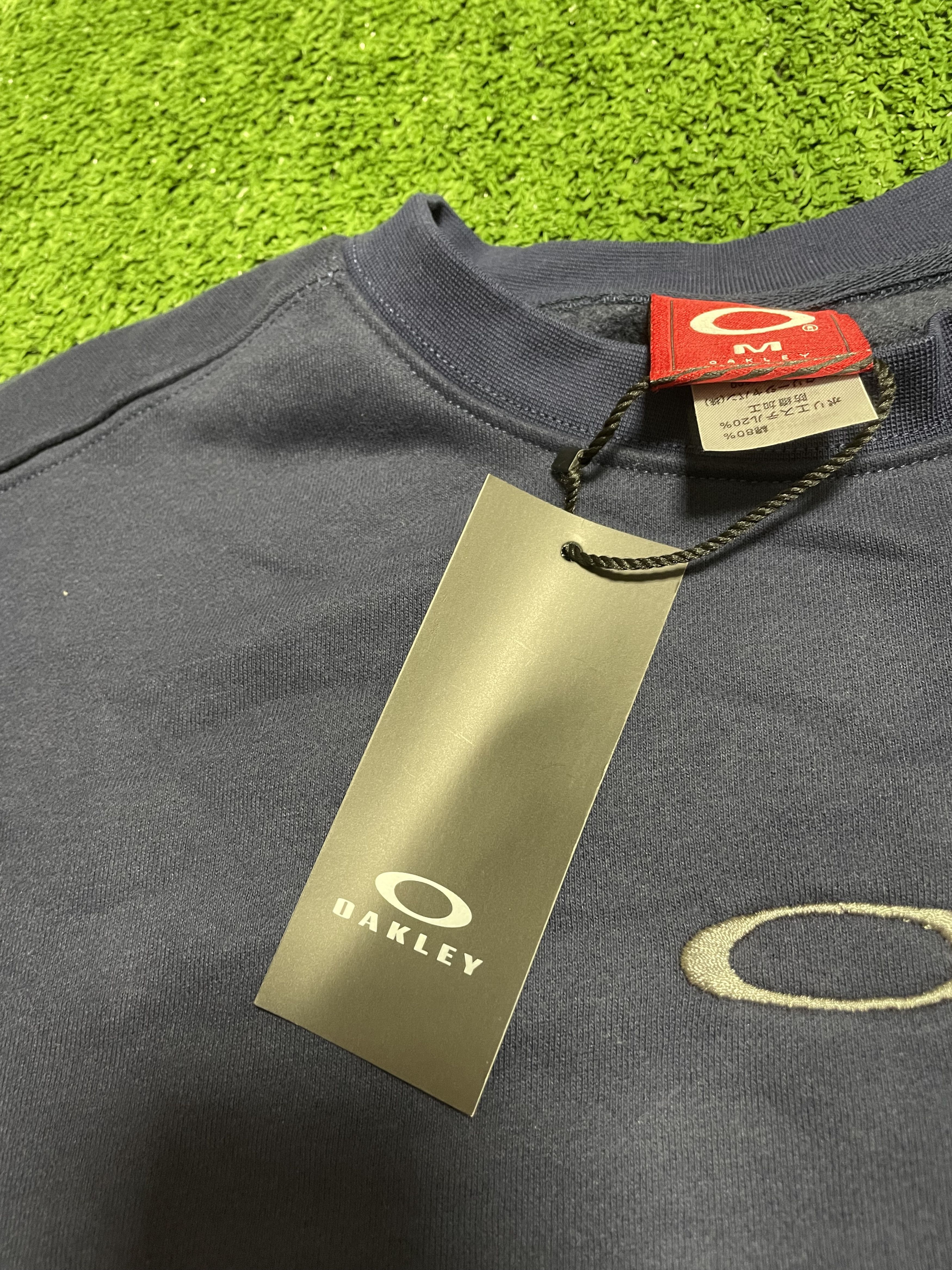 Oakley NWT Oakley Men's Medium Blue Crewneck Sweatshirt Central Size US M / EU 48-50 / 2 - 5 Thumbnail