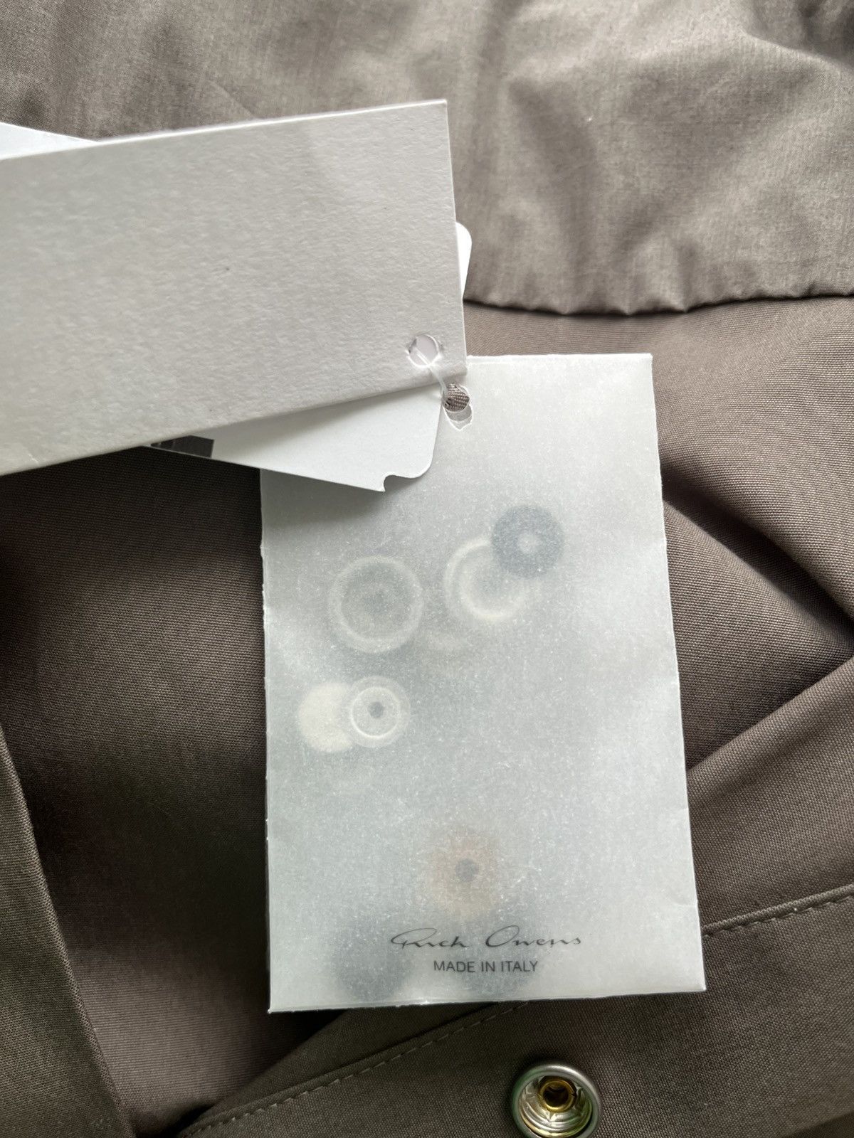 Rick Owens Drkshdw Super Rare Runway Rick Owens Jacket Shirt Size US M / EU 48-50 / 2 - 11 Thumbnail