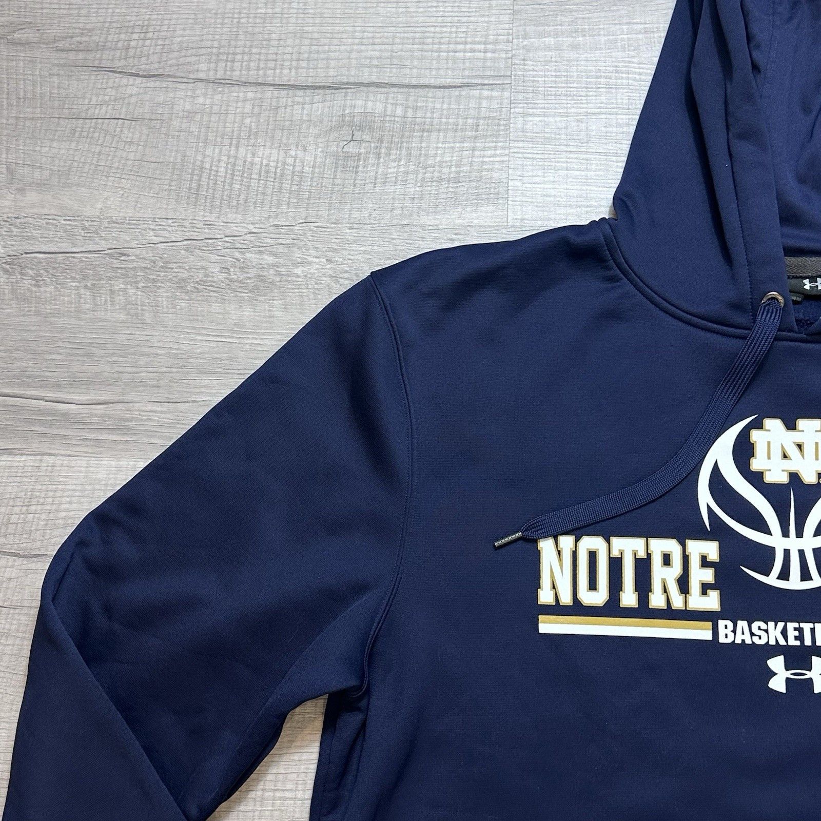 Under Armour Under Armour Notre Dame Fighting Irish Basketball Hoodie Size US XL / EU 56 / 4 - 5 Thumbnail