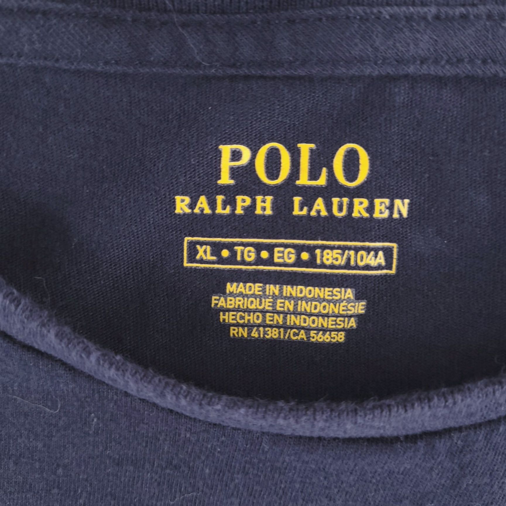 Polo Ralph Lauren Polo Ralph Lauren Shirt Mens XL Navy Blue Short Sleeve Size US XL / EU 56 / 4 - 3 Thumbnail