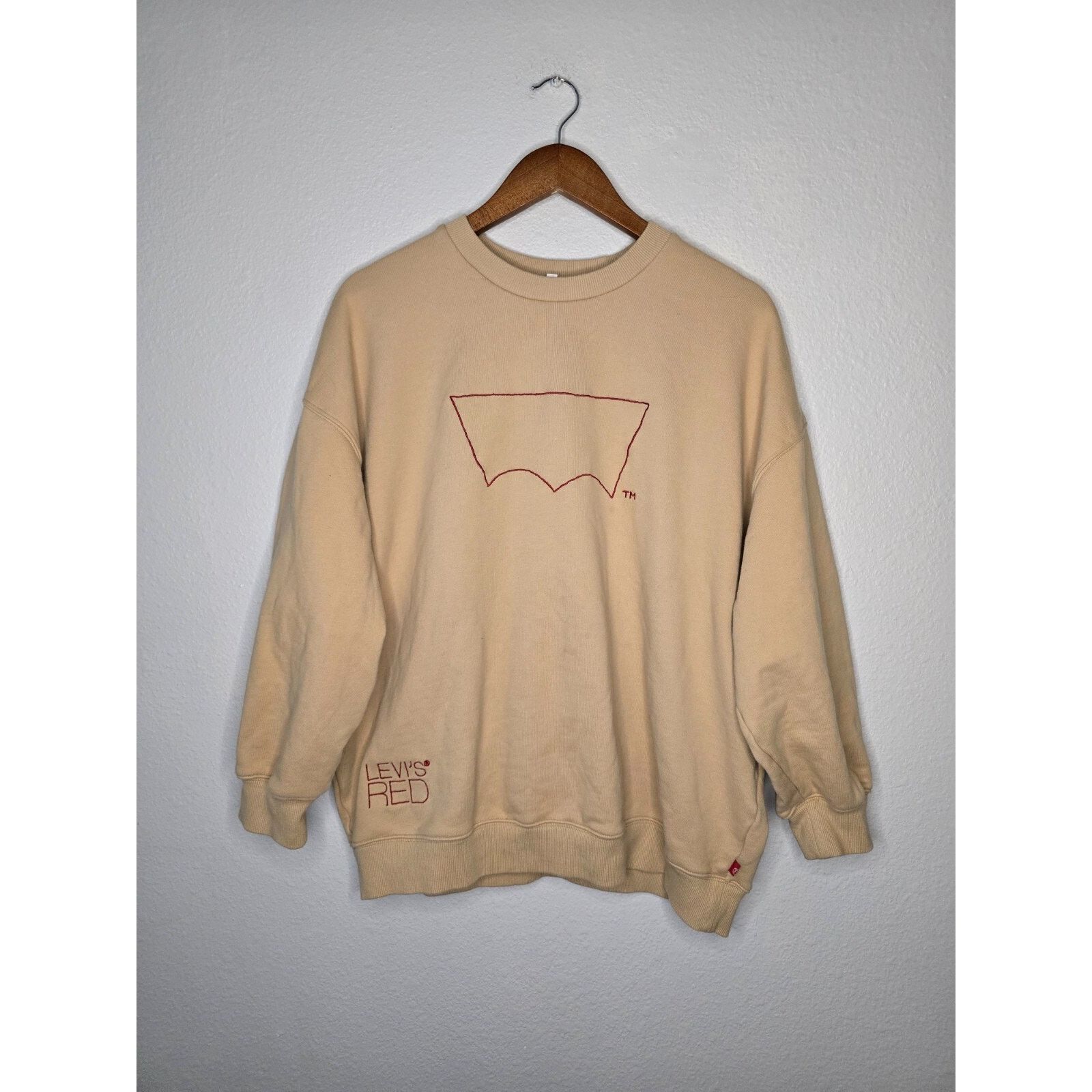 Levi's Levi's Red Tag Sweatshirt Men Brown Tan Pullover Crewneck L Size US L / EU 52-54 / 3 - 1 Thumbnail