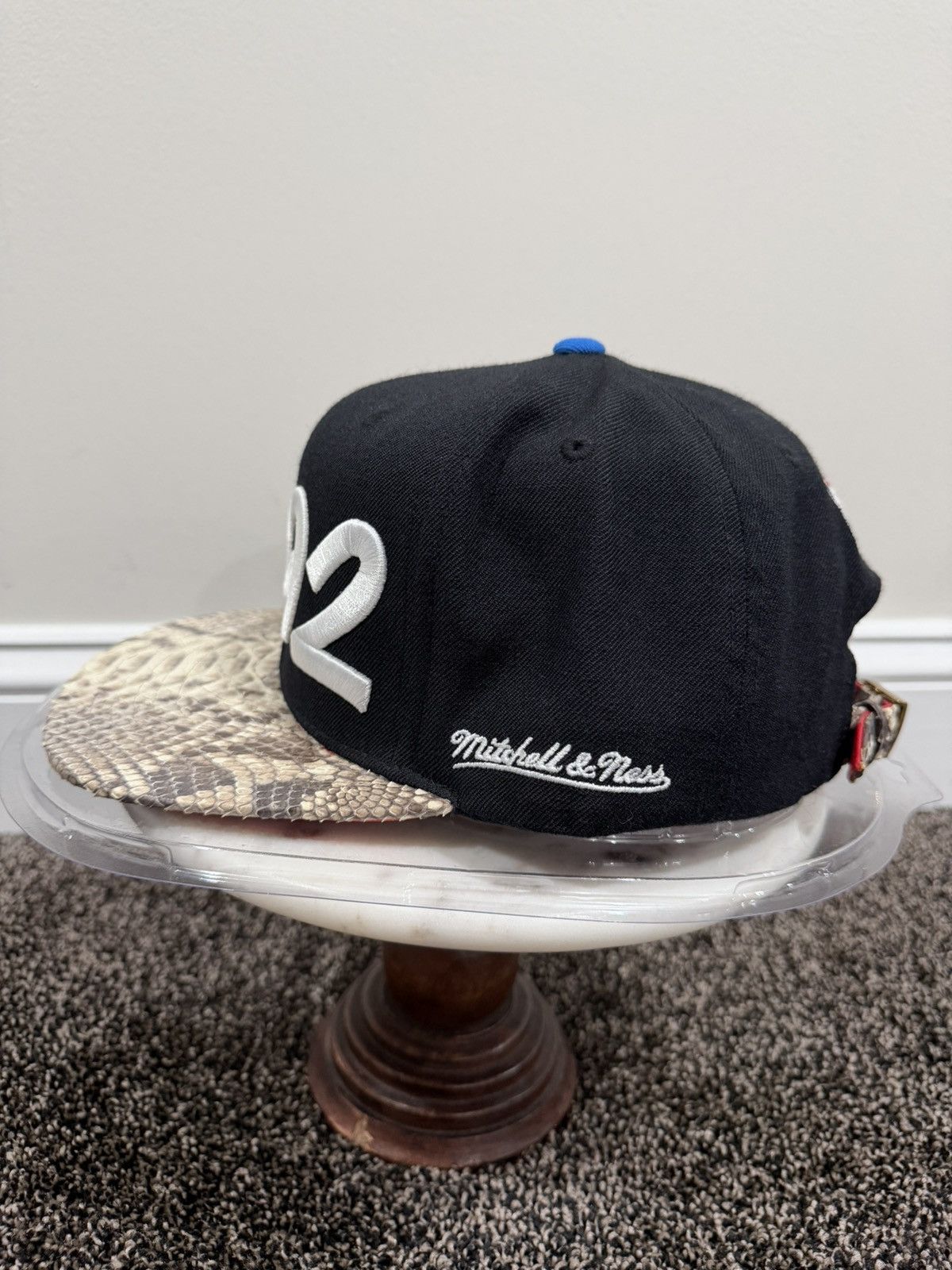 Just Don × Mitchell & Ness × Rsvp Gallery Just Don x Mitchell & Ness 1992 Orlando Magic NBA Black Hat Size ONE SIZE - 5 Thumbnail
