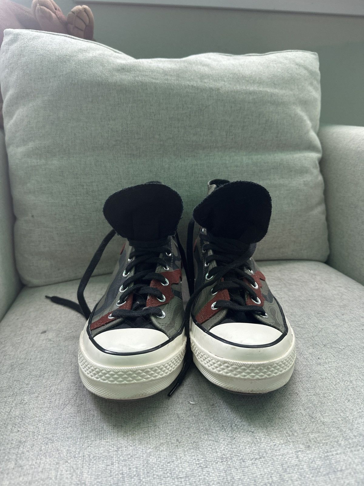 Converse Camo chuck Taylor converse Size US 11.5 / EU 44-45 - 1 Thumbnail