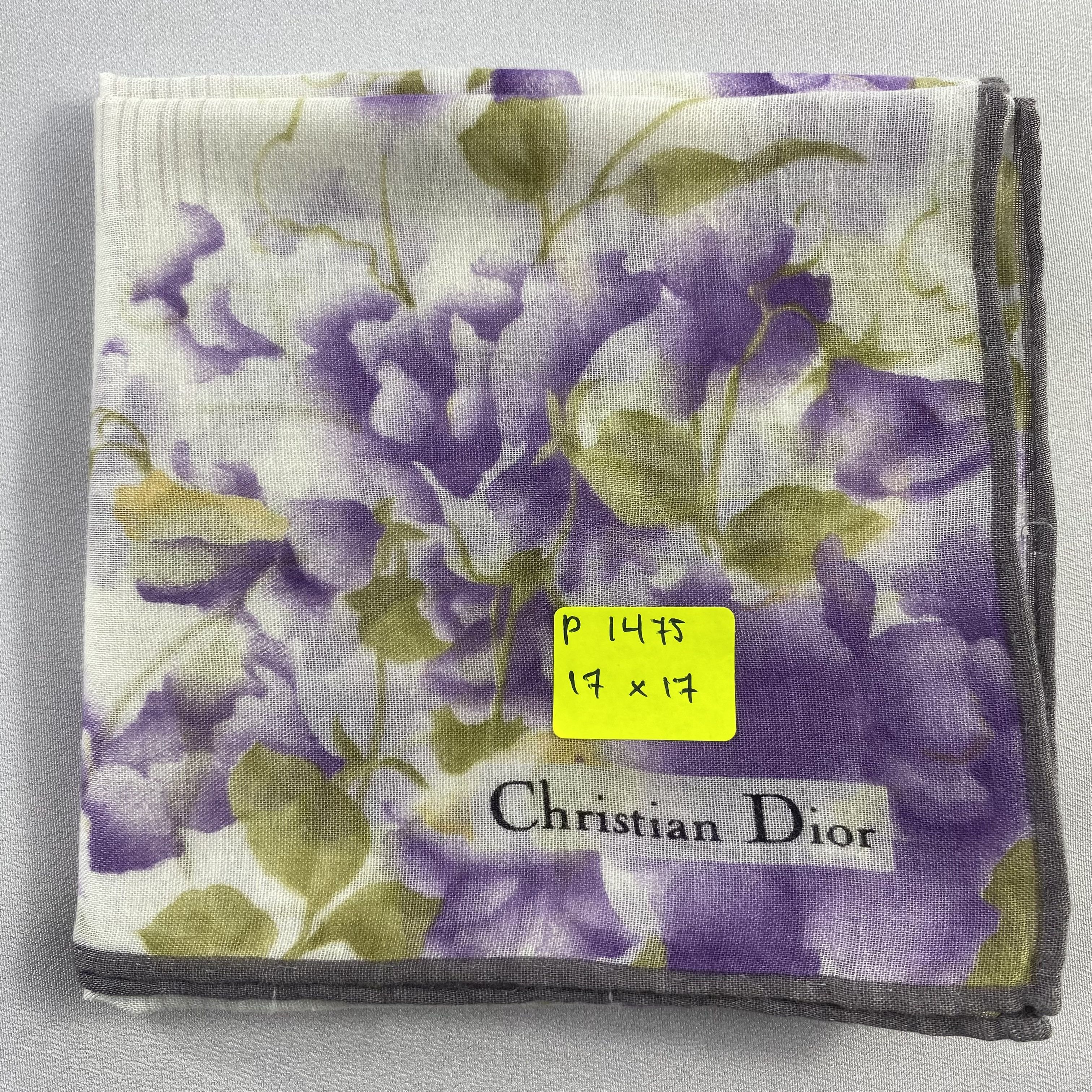 Vintage Christian Dior Monsieur Handkerchief / Neckerchief-P1475 Size ONE SIZE - 5 Thumbnail
