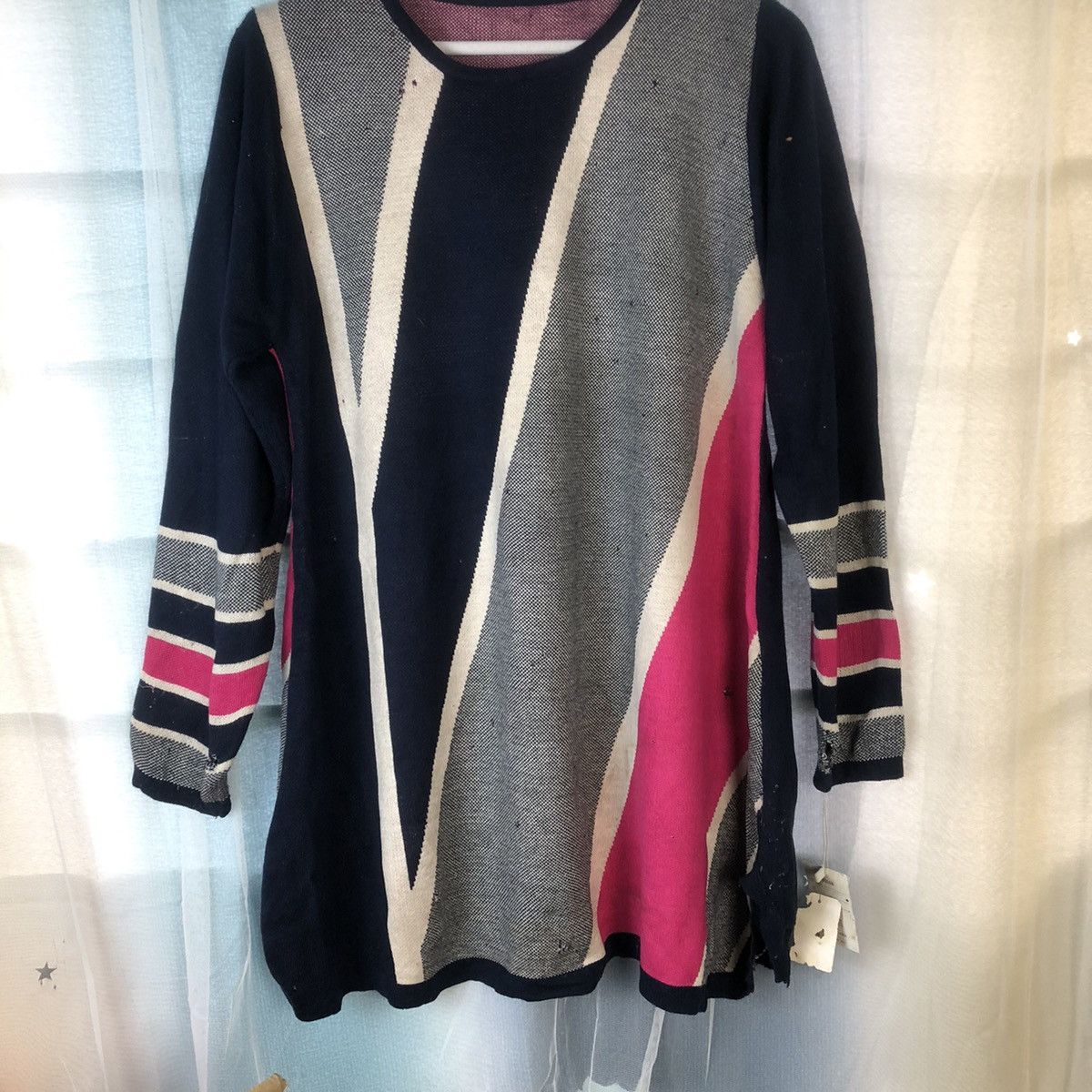 Homespun Knitwear × Japanese Brand K Three Pink Knitwear #7413 Size M / US 6-8 / IT 42-44 - 3 Thumbnail