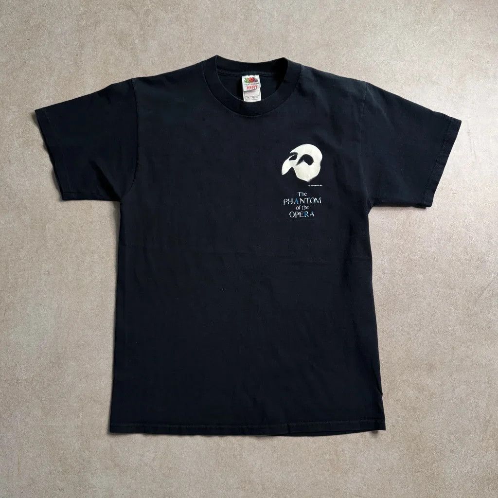 Fruit Of The Loom Vintage The Phantom Of The Opera T-Shirt - S Size US M / EU 48-50 / 2 - 1 Thumbnail