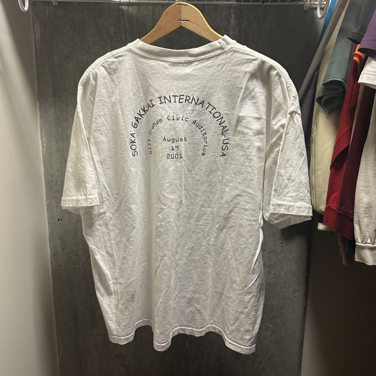 Hanes Vtg 01 Northern California Culture Festival T-Shirt Size XL Size US XL / EU 56 / 4 - 5 Thumbnail