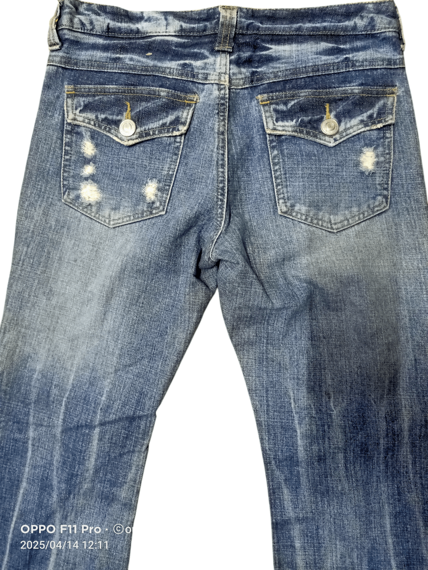 If Six Was Nine × Japanese Brand × Le Grande Bleu (L.G.B.) Unbrand Denim Flare low Rise Bootcut Size US 30 / EU 46 - 18 Thumbnail