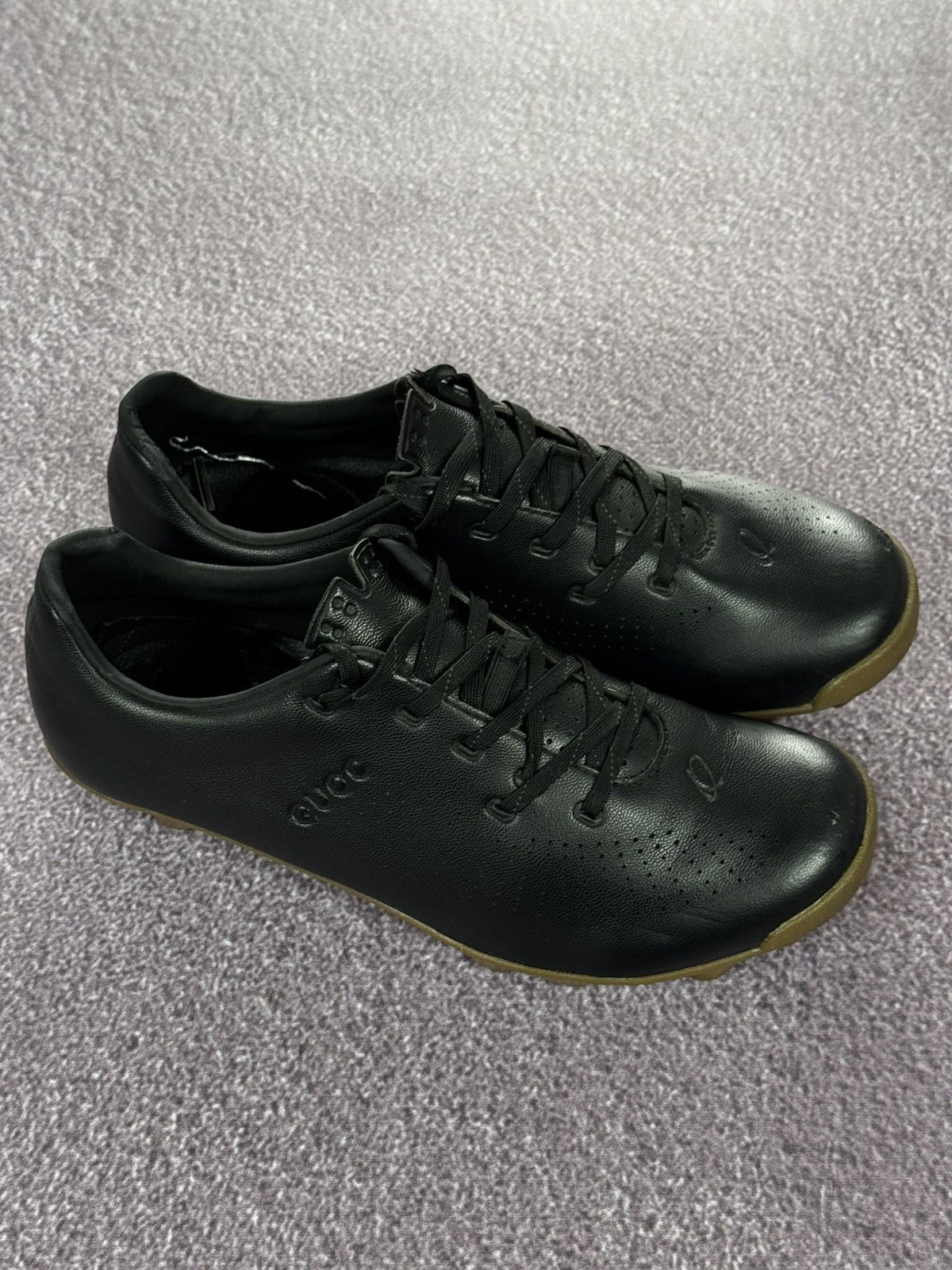 Other QUOS Sportswear Leather Biker Glamour Sneakers Size US 8 / IT 38 - 9 Thumbnail