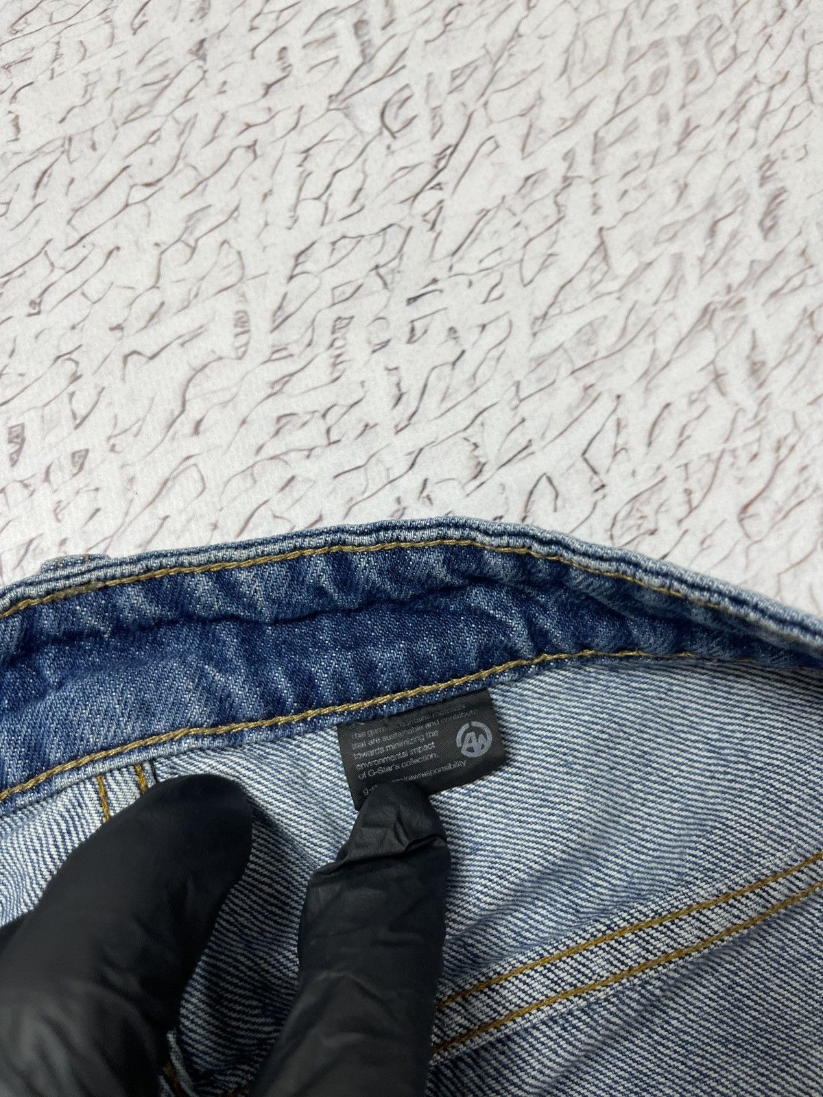 G-Star G-Star Raw Straight Tapered distressed denim jeans pants Size US 32 / EU 48 - 11 Thumbnail