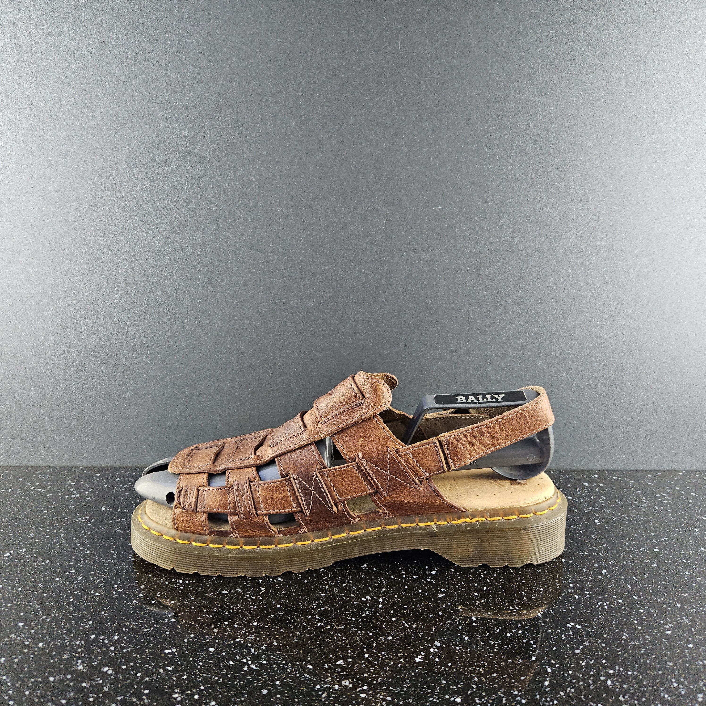 Dr. Martens Dr. Martens brown leather sandals Size US 12 / EU 45 - 2 Thumbnail