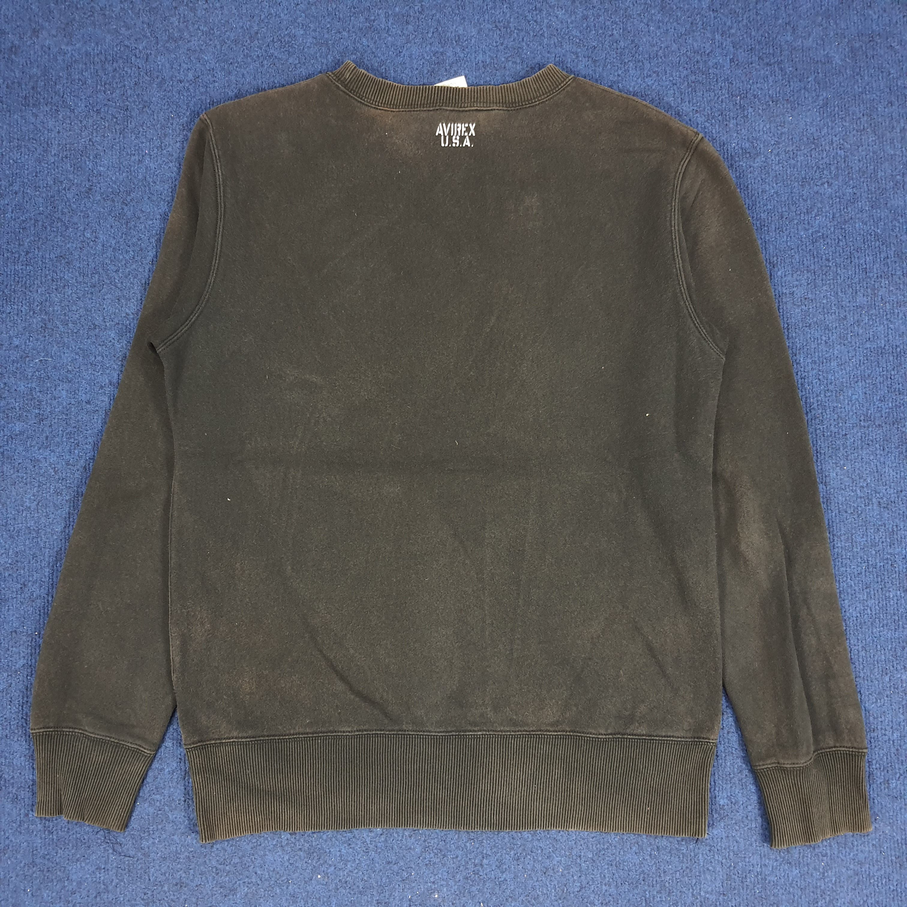 Avirex × Vintage Vintage AVIREX Streetwear Spell Out Sweatshirt Size US S / EU 44-46 / 1 - 3 Thumbnail