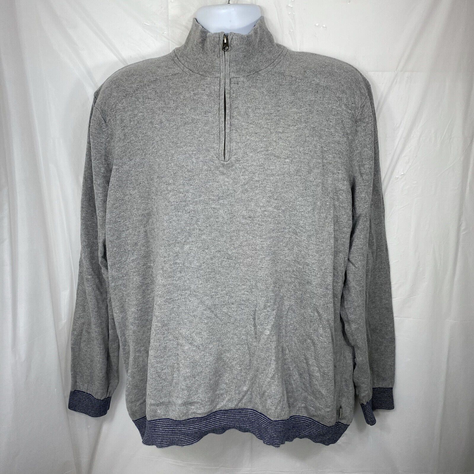 Timberland Timberland Sweatshirt Gray Pullover Sweater Slim Fit Size US M / EU 48-50 / 2 - 1 Thumbnail